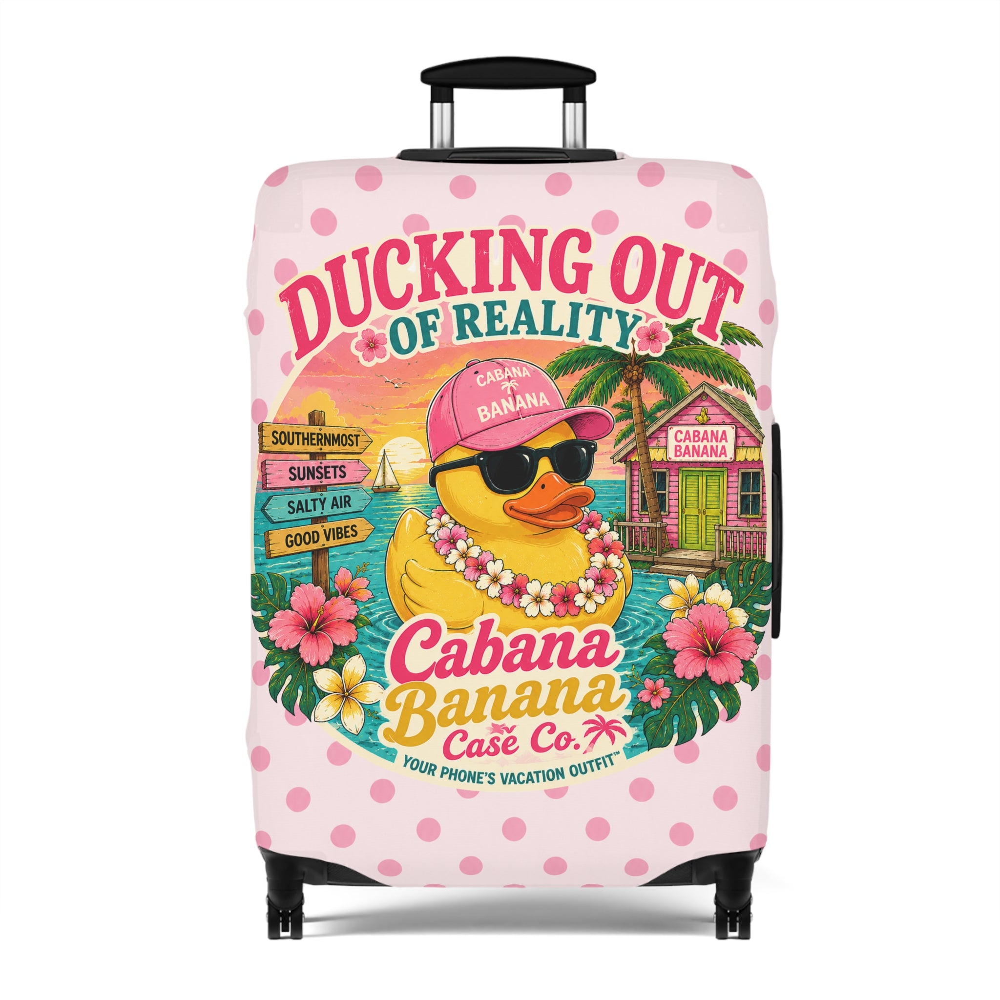 Ducking Out of Reality -Luggage Protector