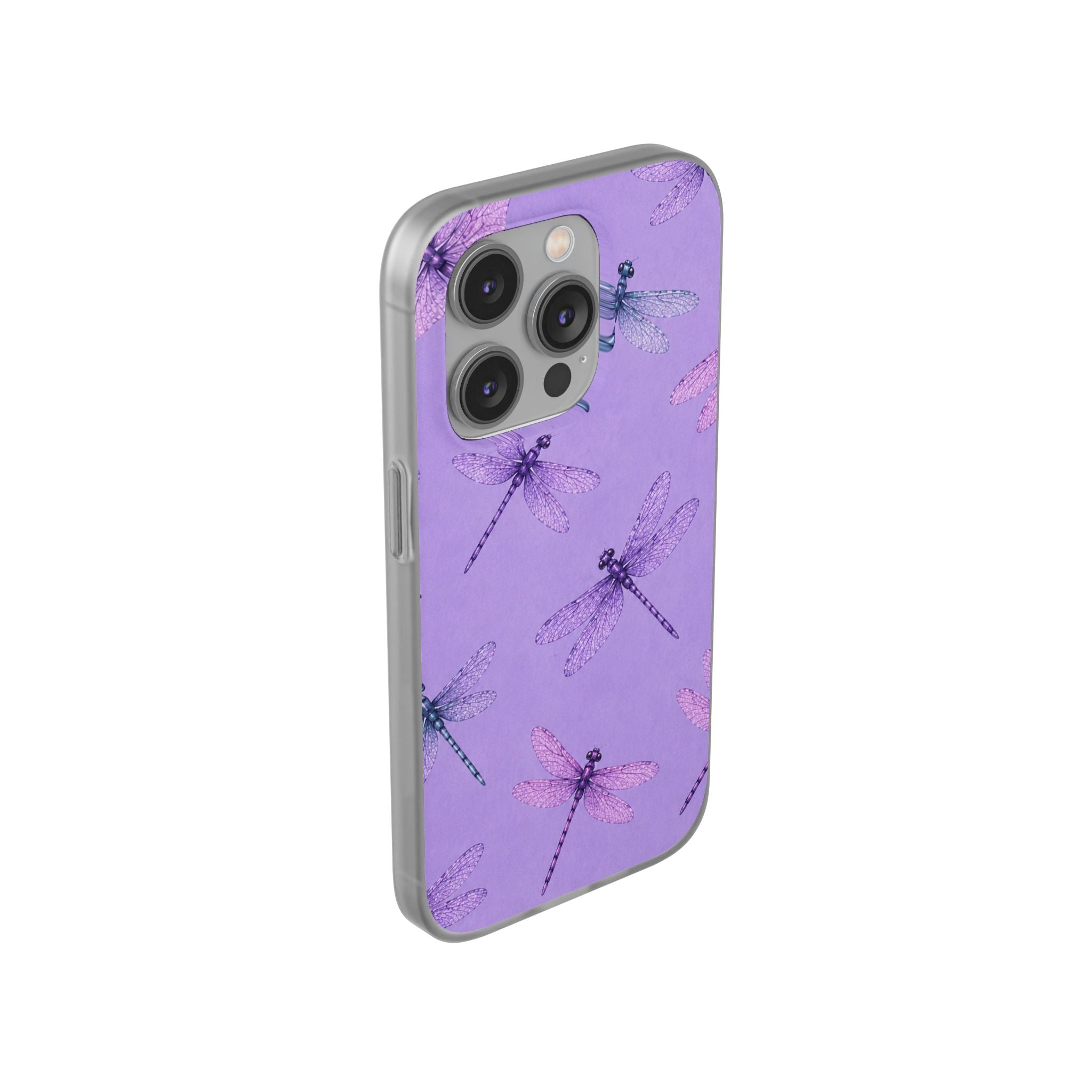 Lavender Dragonfly Dreams-Flexi iPhone & Samsung Phone Case
