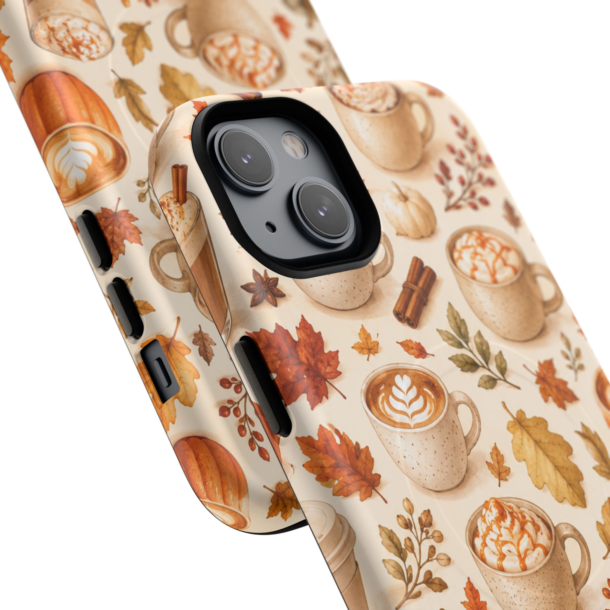 Fall in Love Latte-Tough Magnetic Phone Case