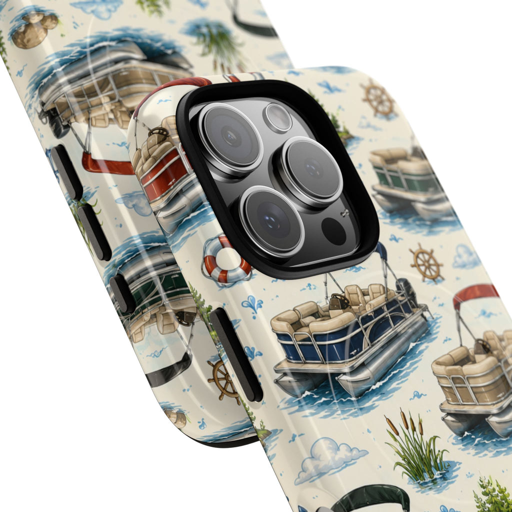 The Pontoon Cabana Club- Tough Magnetic Phone Case