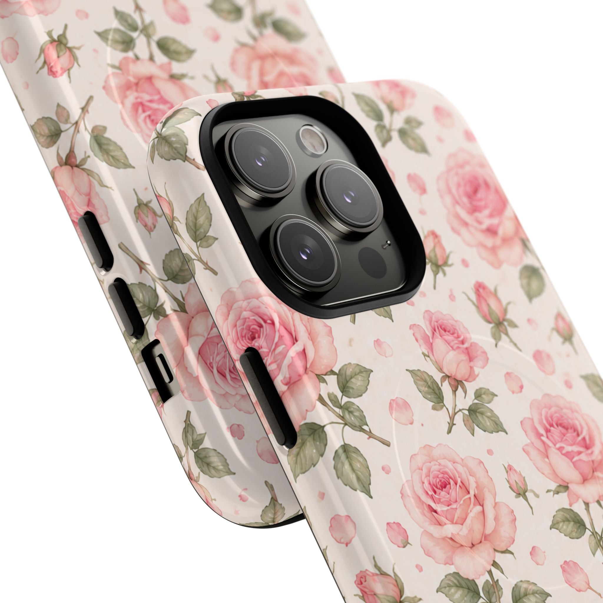 Pink Petals & Paradise- Tough Magnetic Phone Case