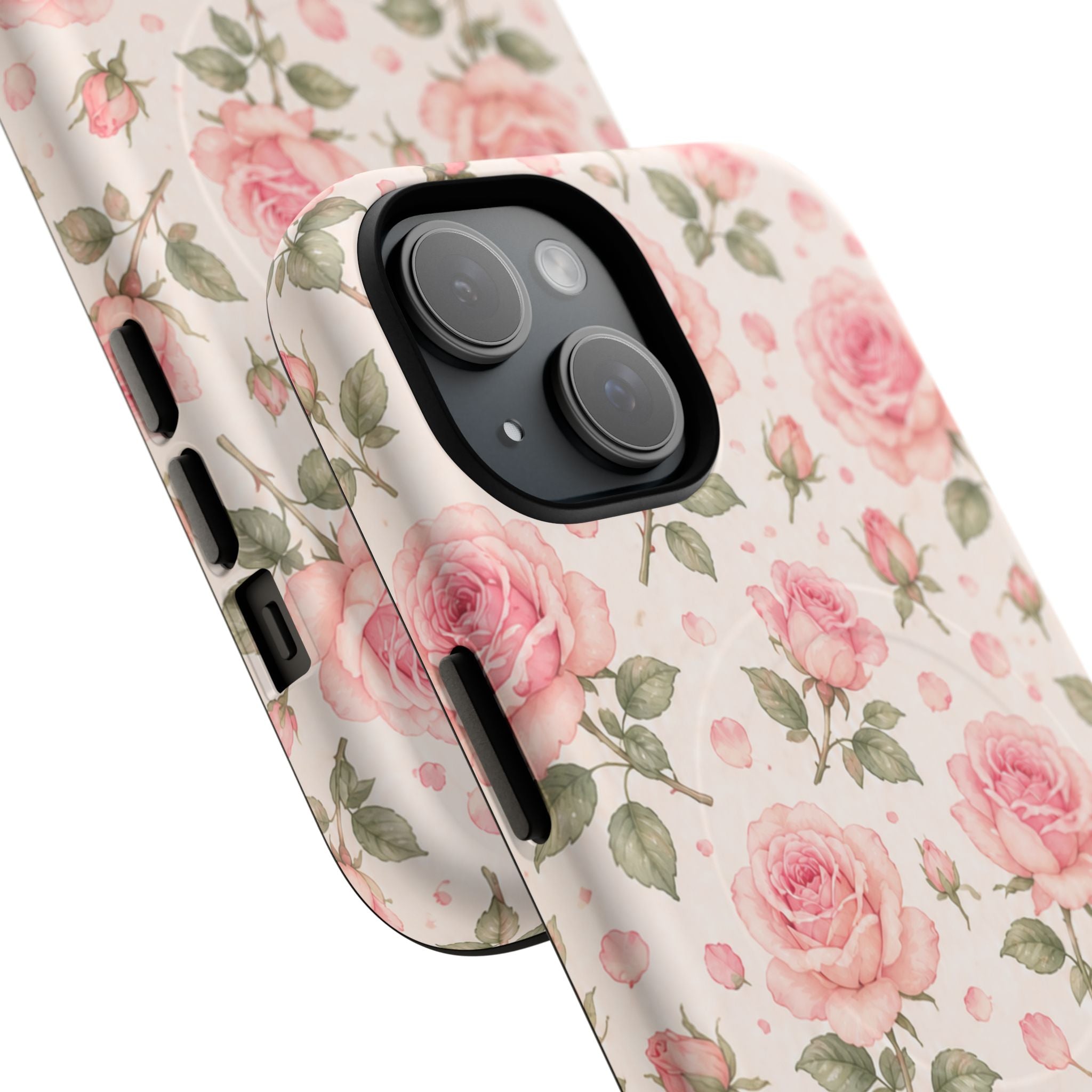 Pink Petals & Paradise- Tough Magnetic Phone Case