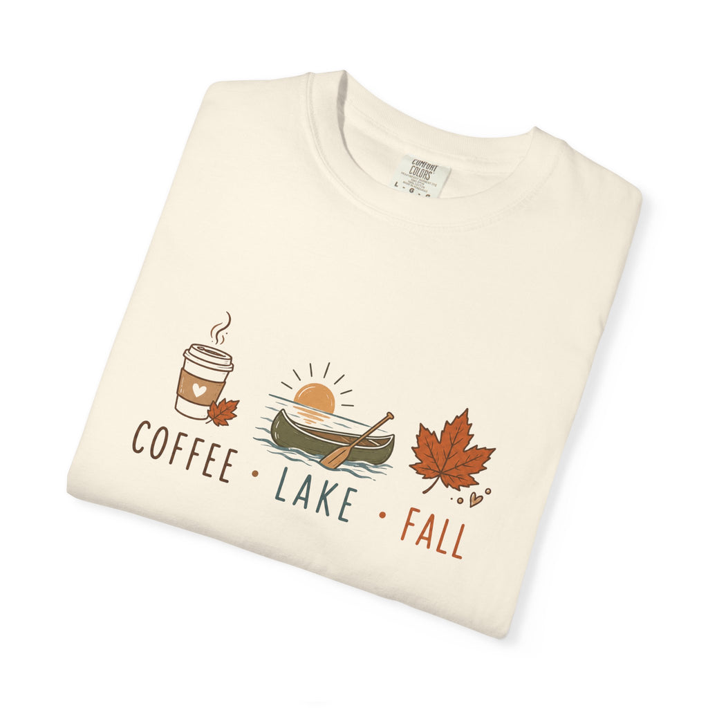 Coffee • Lake • Fall – Comfort Colors® Tee