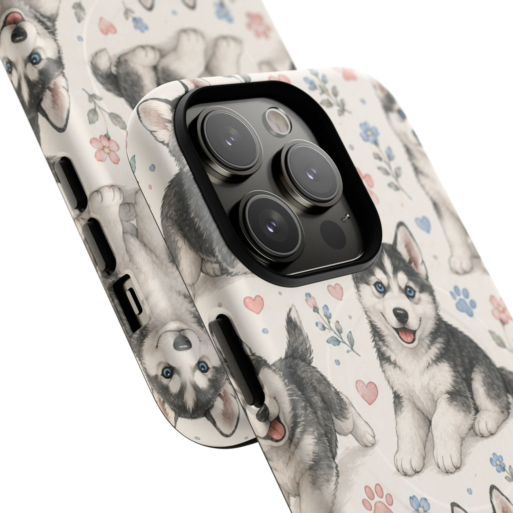 Talk Husky to Me- Tough Magnetic Phone Case