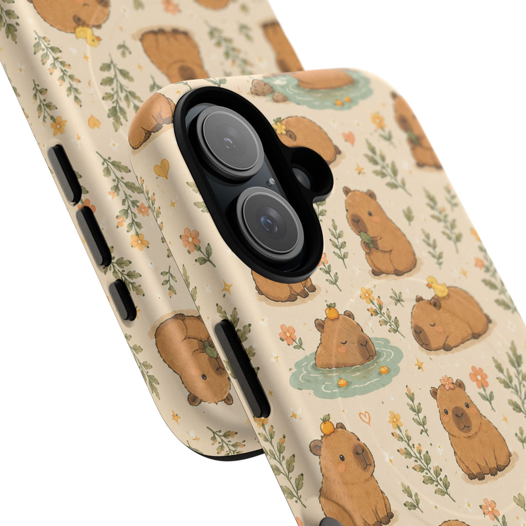 Beach Please, I'm a Capy -Tough Magnetic Phone Case