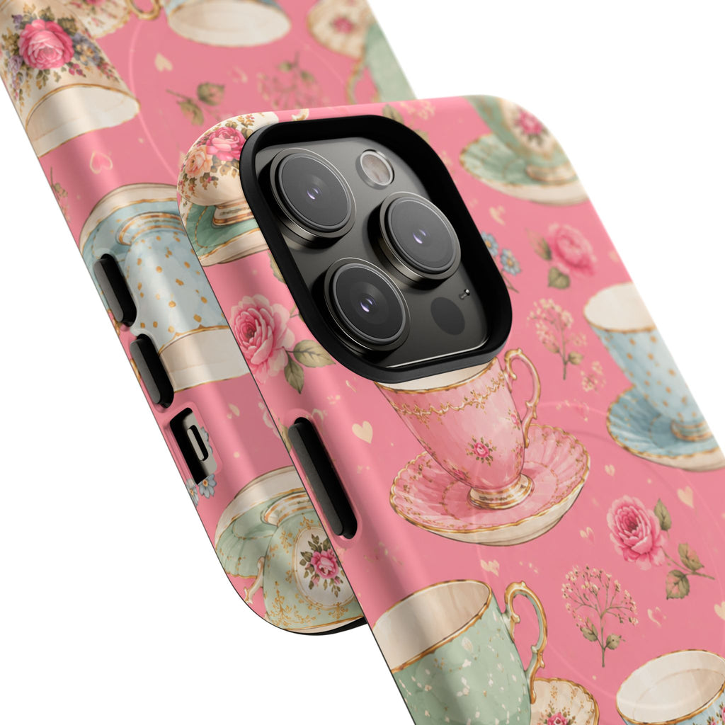 Tea Party in the Cabana- Tough Magnetic Phone Case