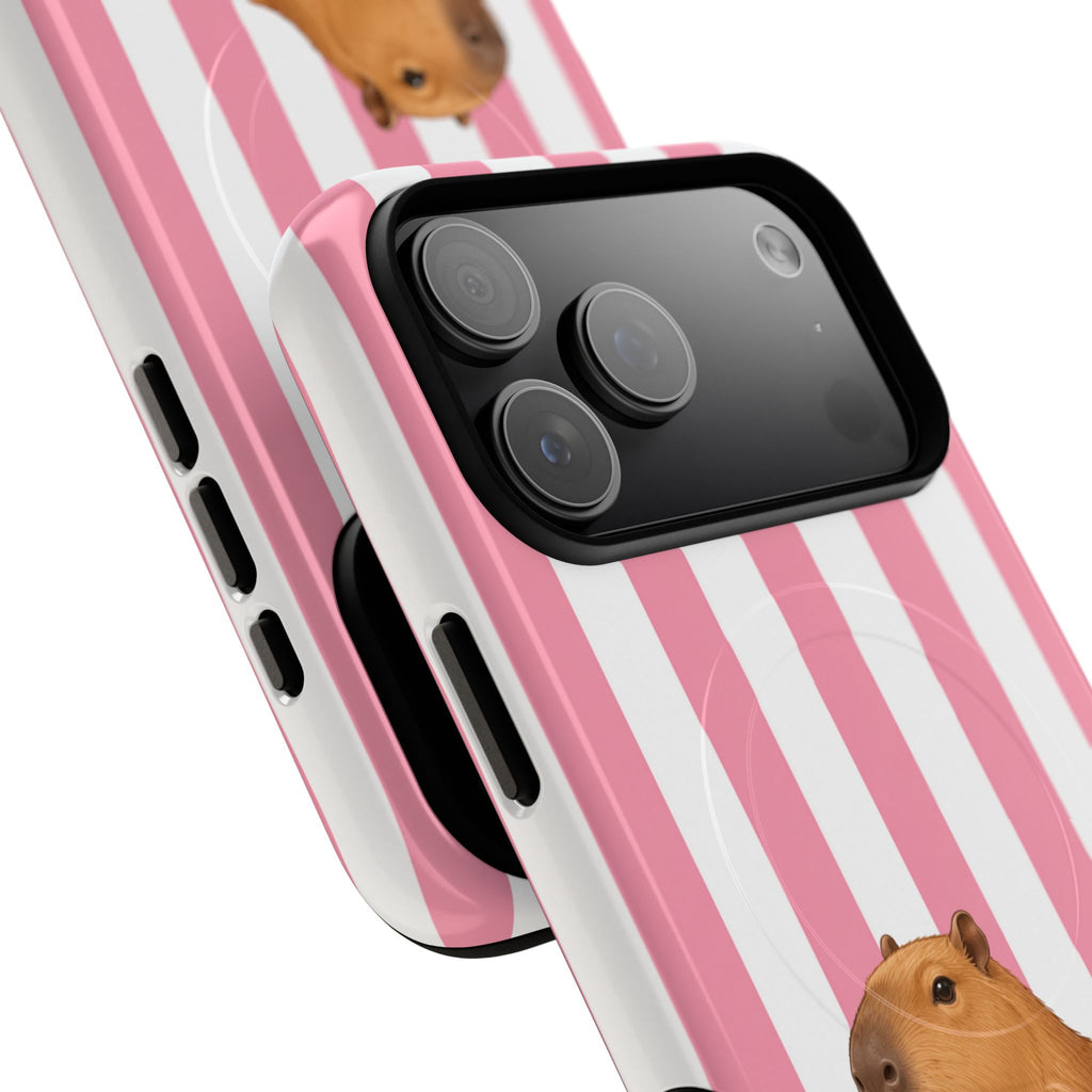Caby in Cabana Pink- Tough Magnetic Phone Case