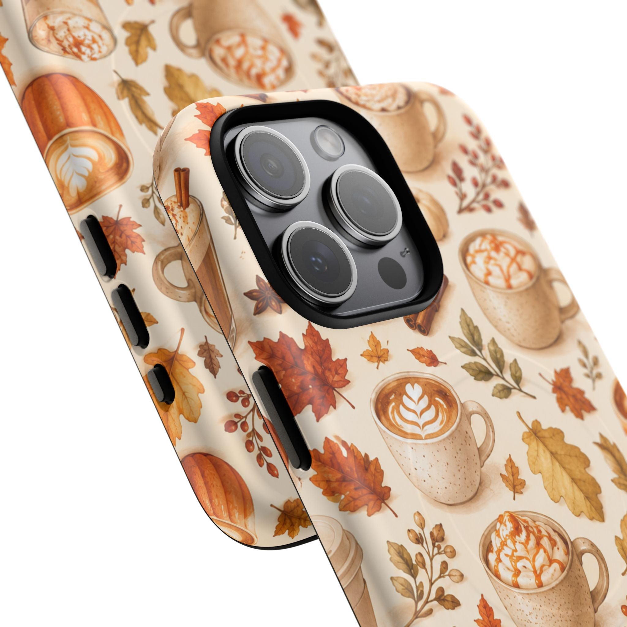 Fall in Love Latte-Tough Magnetic Phone Case