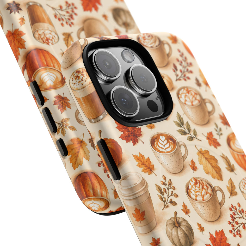 Fall in Love Latte-Tough Magnetic Phone Case