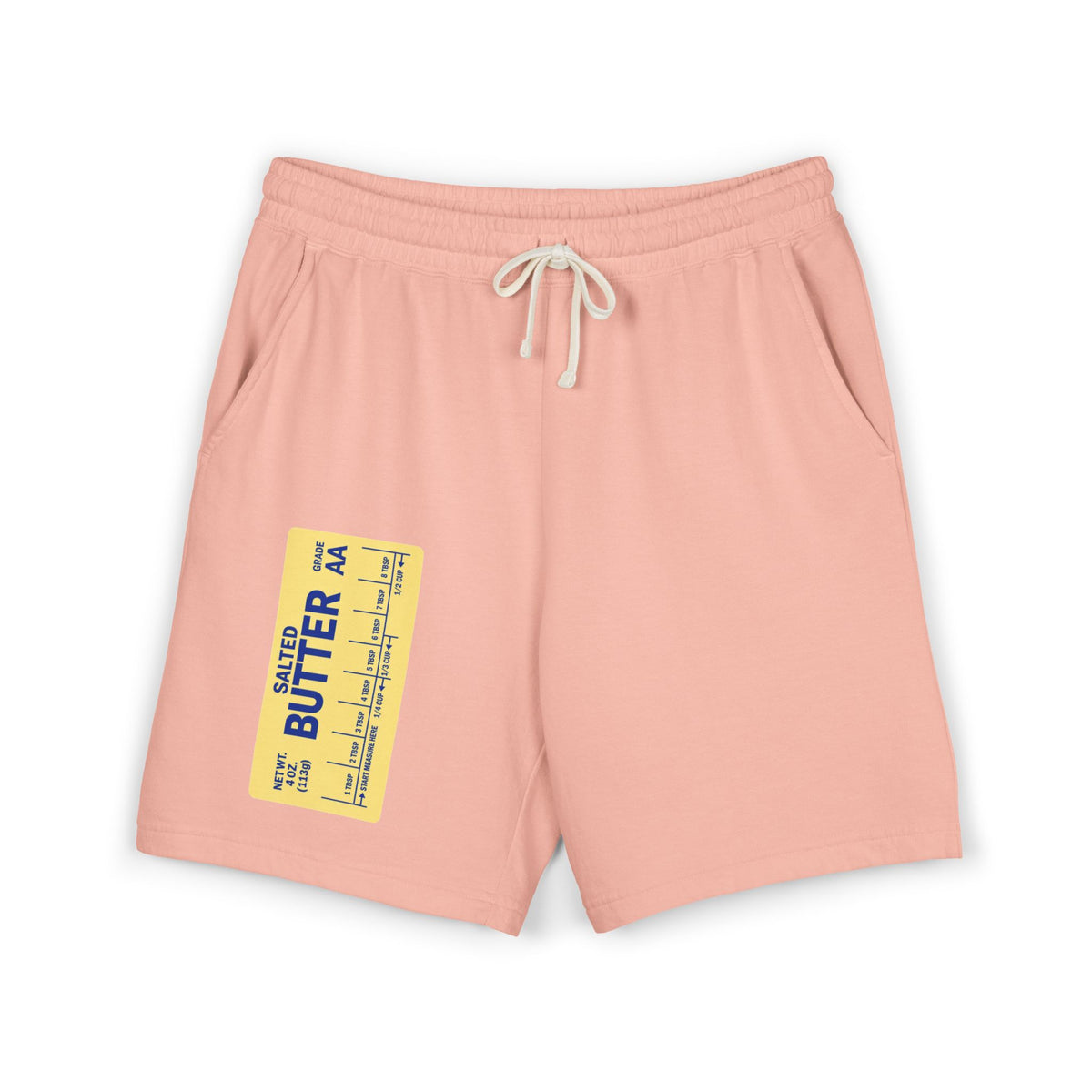 Butter Me Up in the Cabana — Cute Graphic Long Lounge Shorts