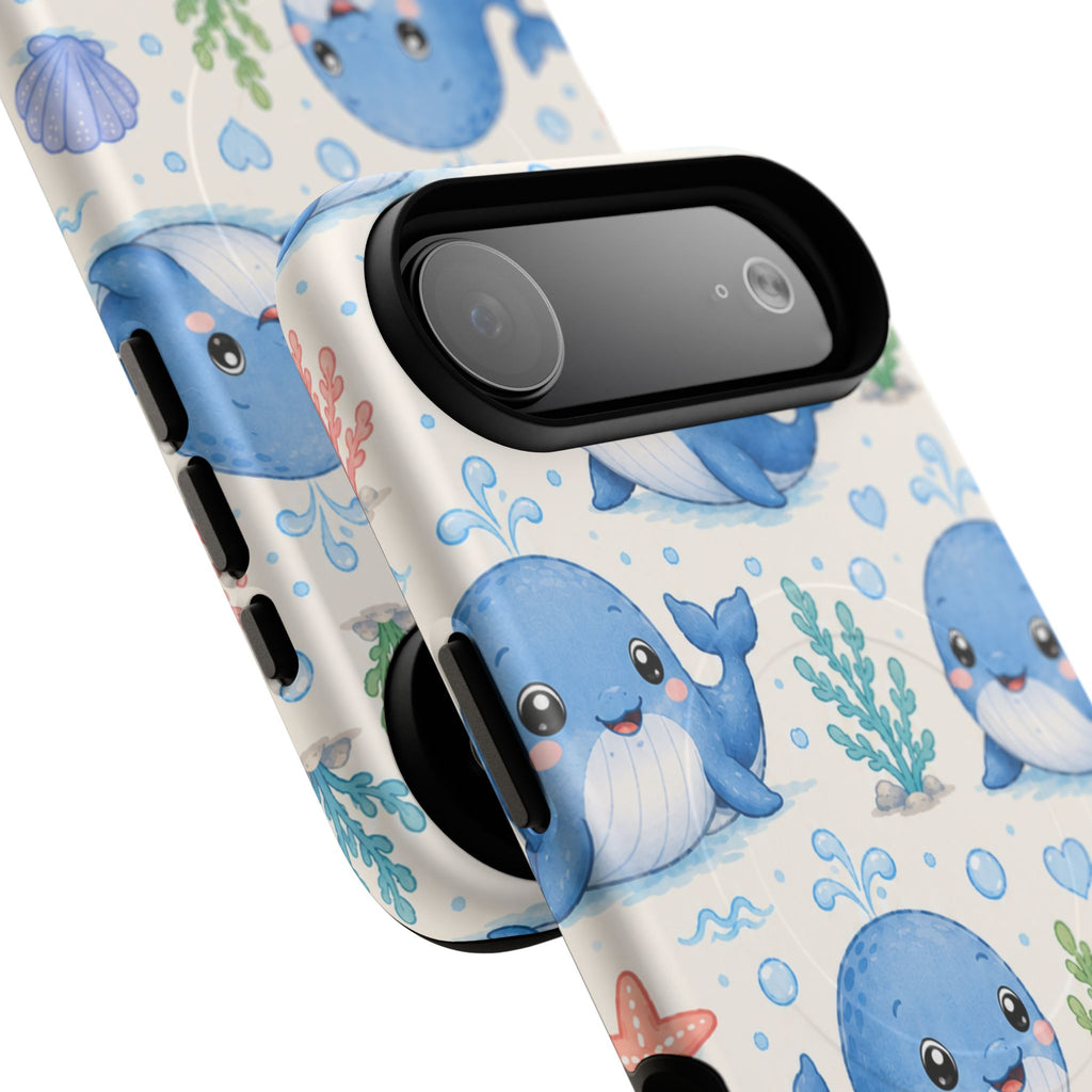 Whale Watching from the Cabana- Tough Magnetic Phone Case