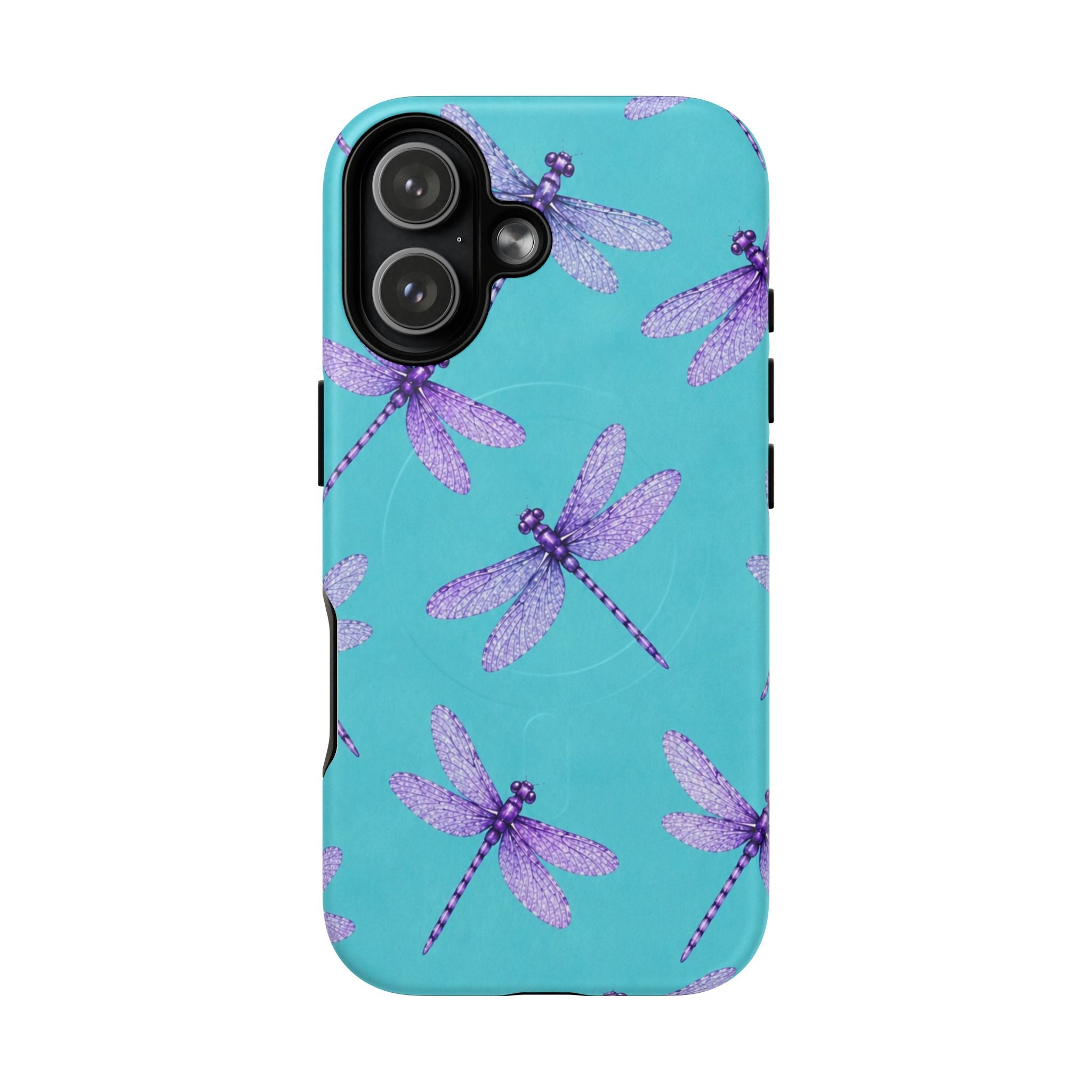 Turquoise Dragonfly Dreams – Tough Magnetic Phone Case