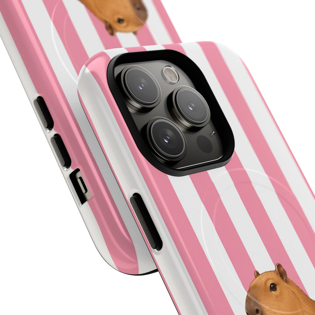 Caby in Cabana Pink- Tough Magnetic Phone Case