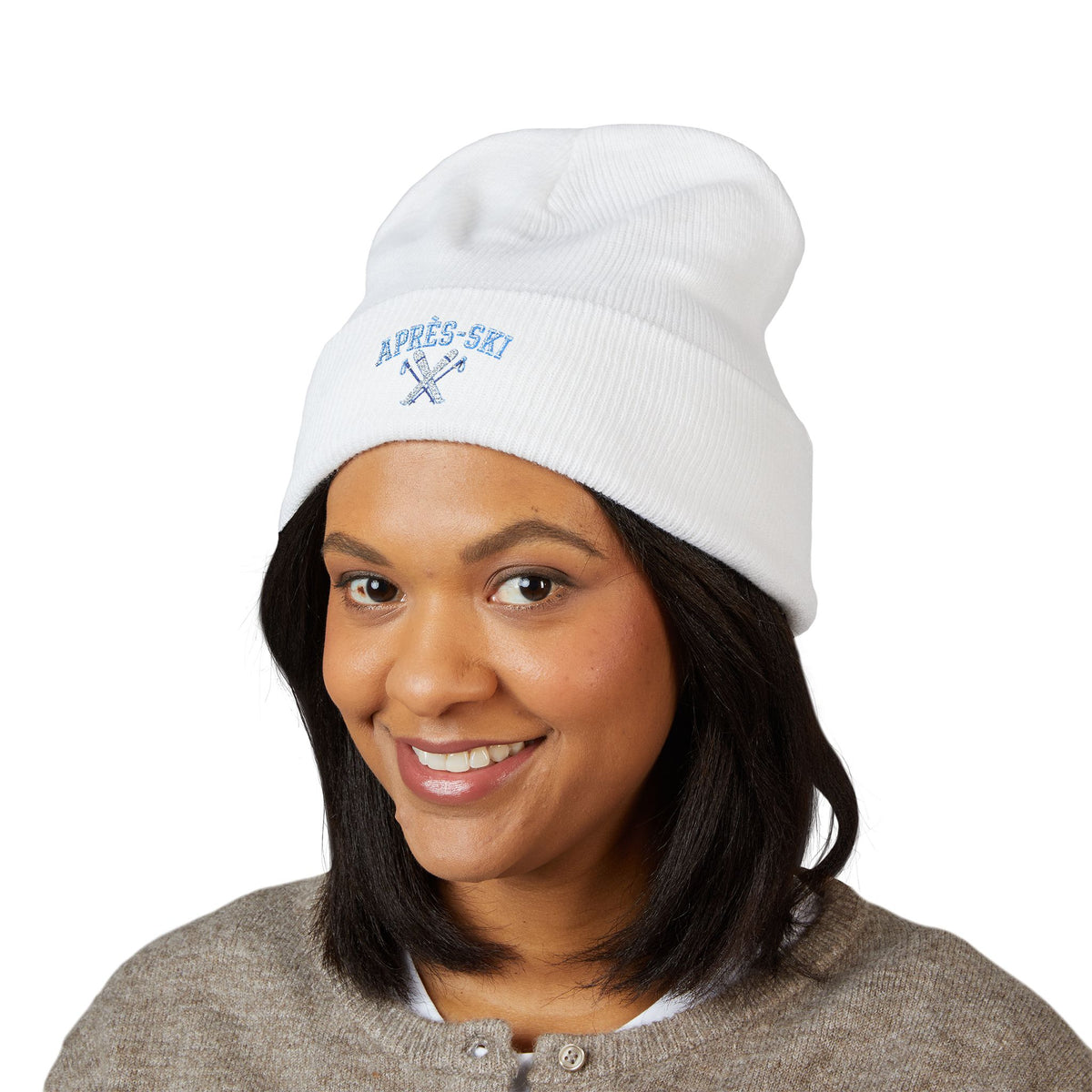 Après Ski Embroidered Beanie