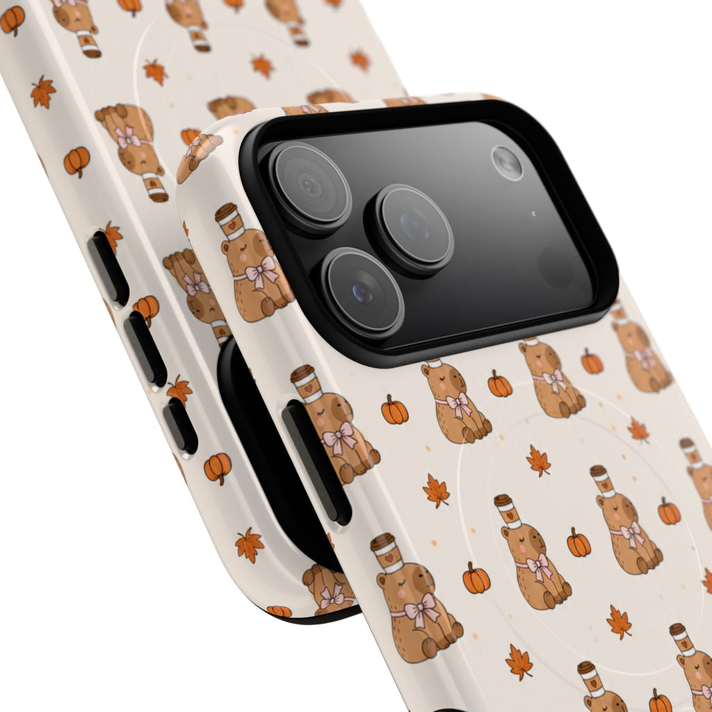 Pumpkin Patch Capy – Tough Magnetic Phone Case