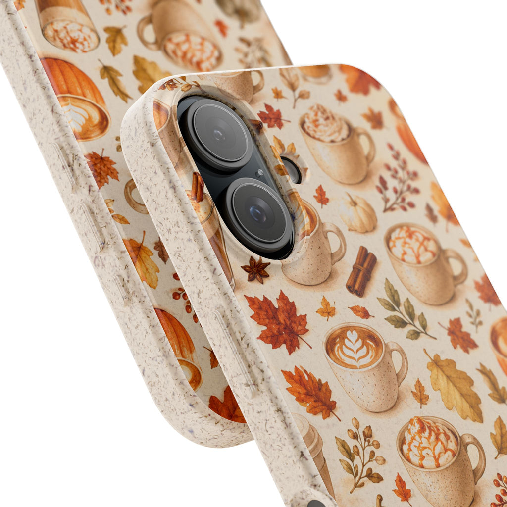 Fall in Love Latte- Eco-Friendly Biodegradable Phone Case