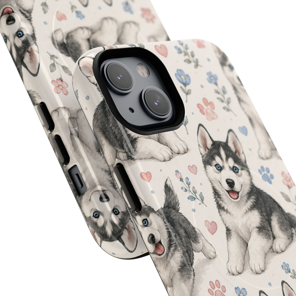 Talk Husky to Me- Tough Magnetic Phone Case