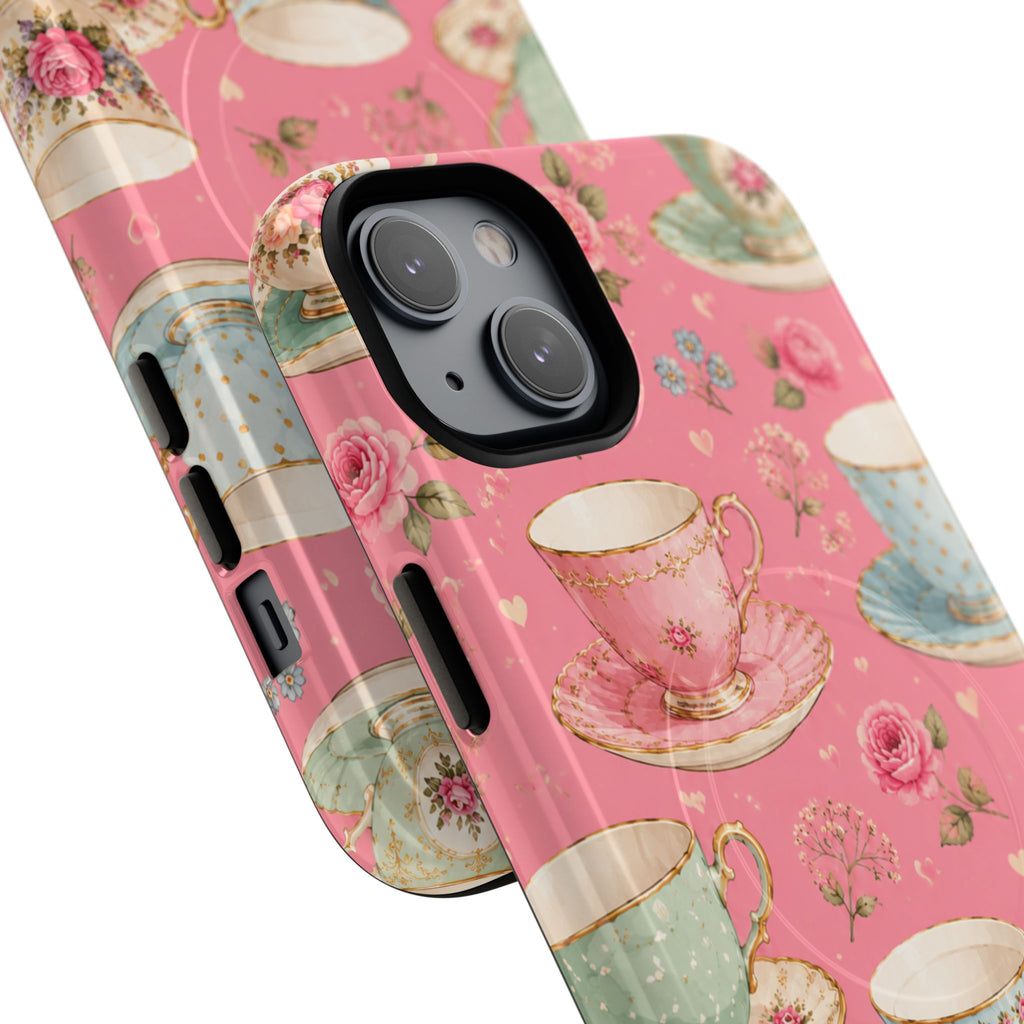 Tea Party in the Cabana- Tough Magnetic Phone Case