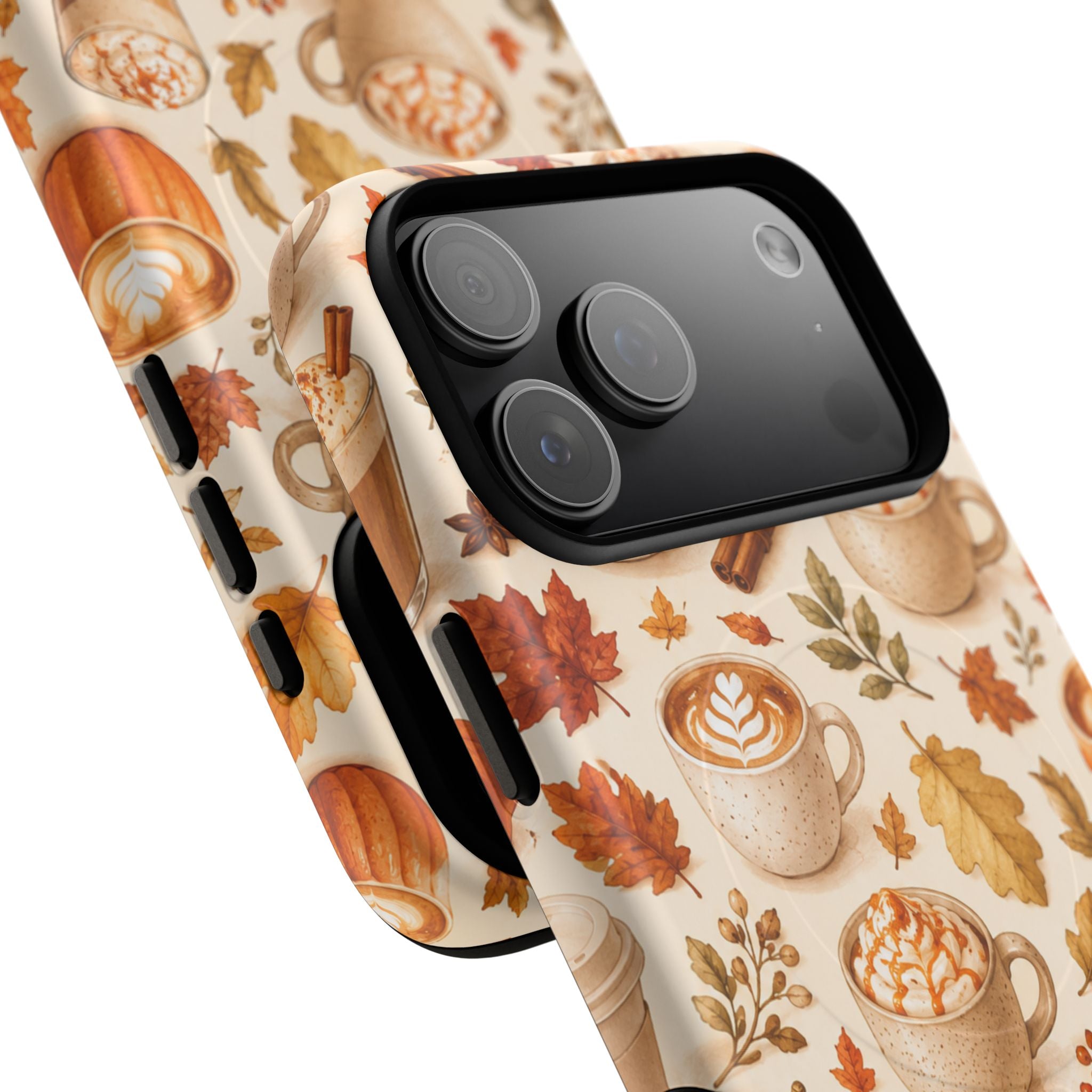 Fall in Love Latte-Tough Magnetic Phone Case