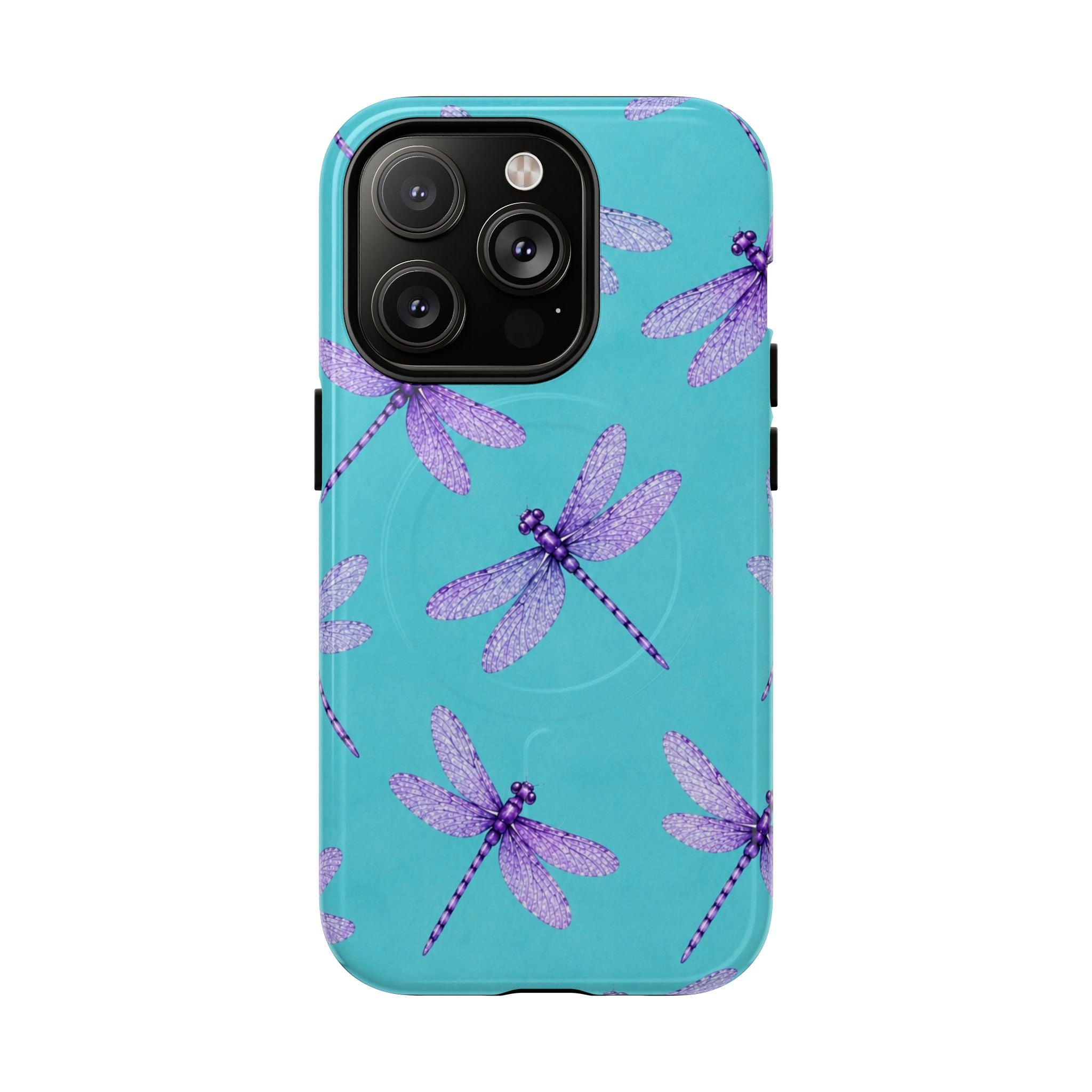 Turquoise Dragonfly Dreams – Tough Magnetic Phone Case