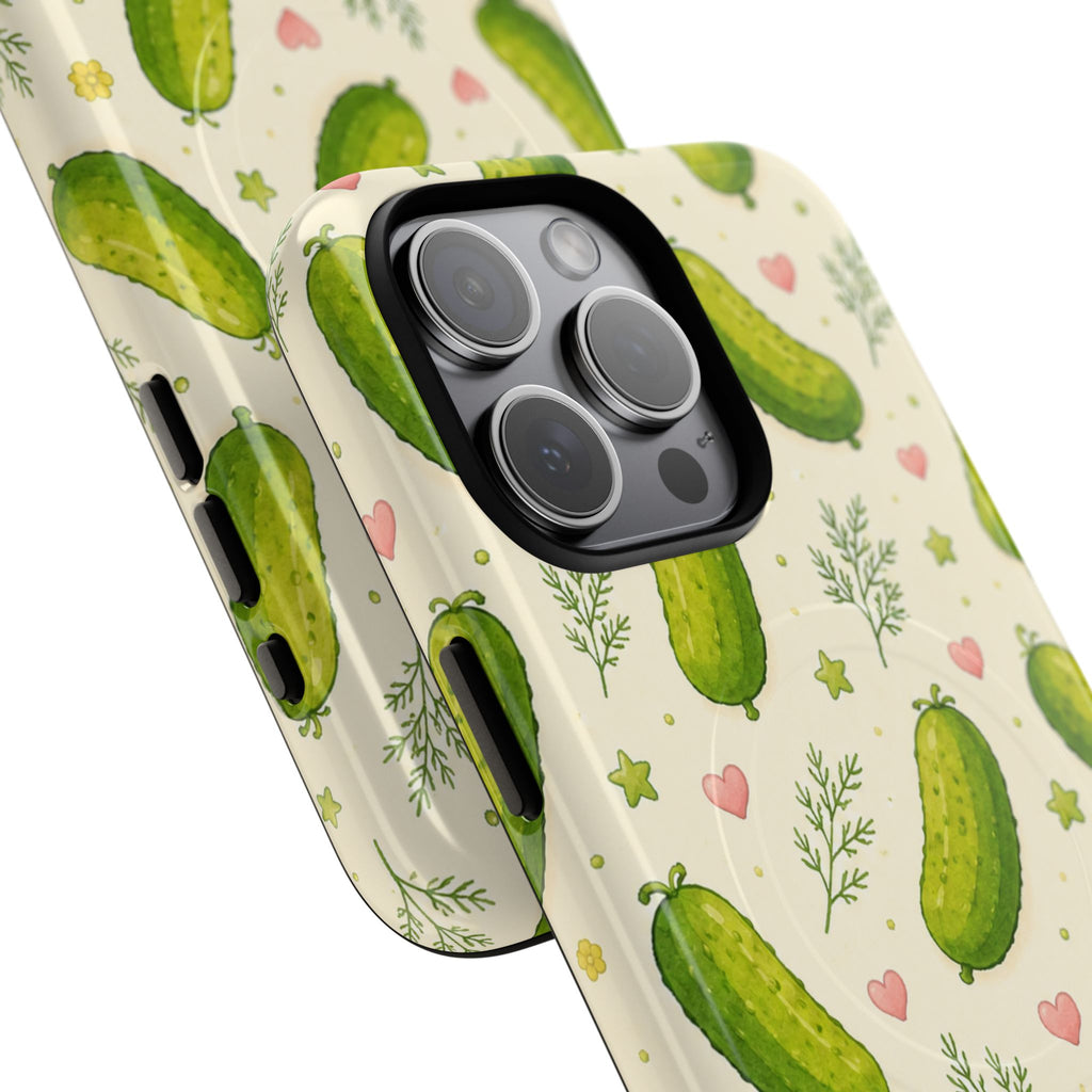 Pretty in Pickles- Tough Magnetic Phone Case
