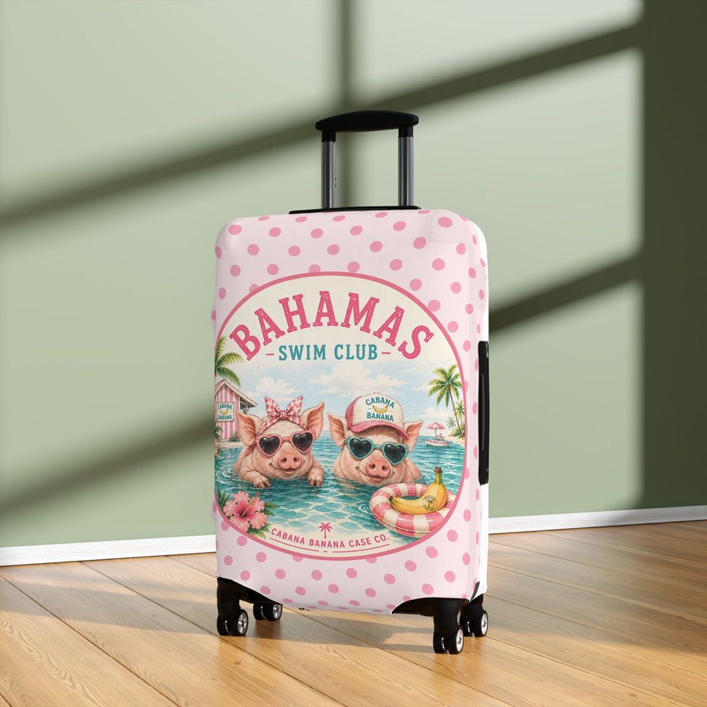 Bahamas Pig Swim Club- Luggage Protector
