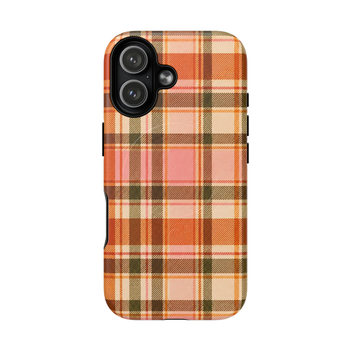 Hello Fall Plaid -Tough Magnetic Phone Case