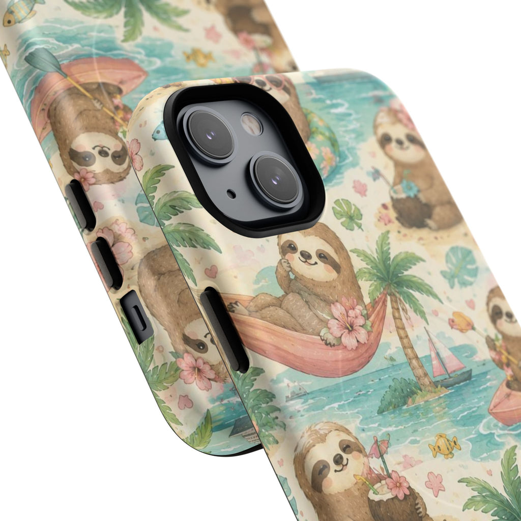 Hangin' In There, Babe- Tough Magnetic Phone Case