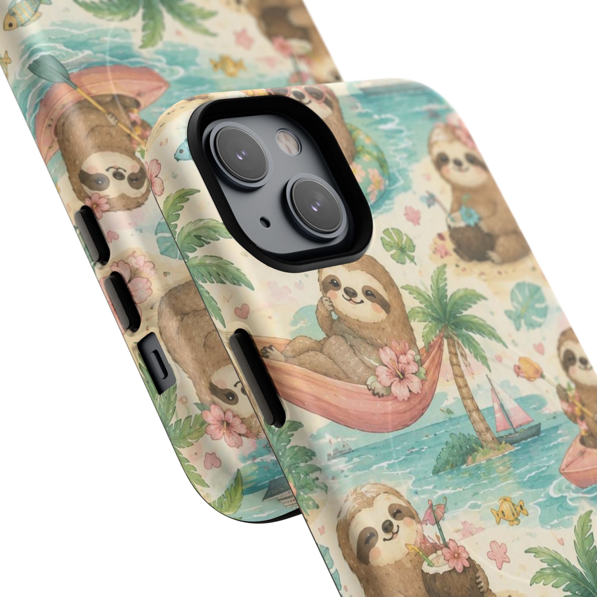 Hangin' In There, Babe- Tough Magnetic Phone Case