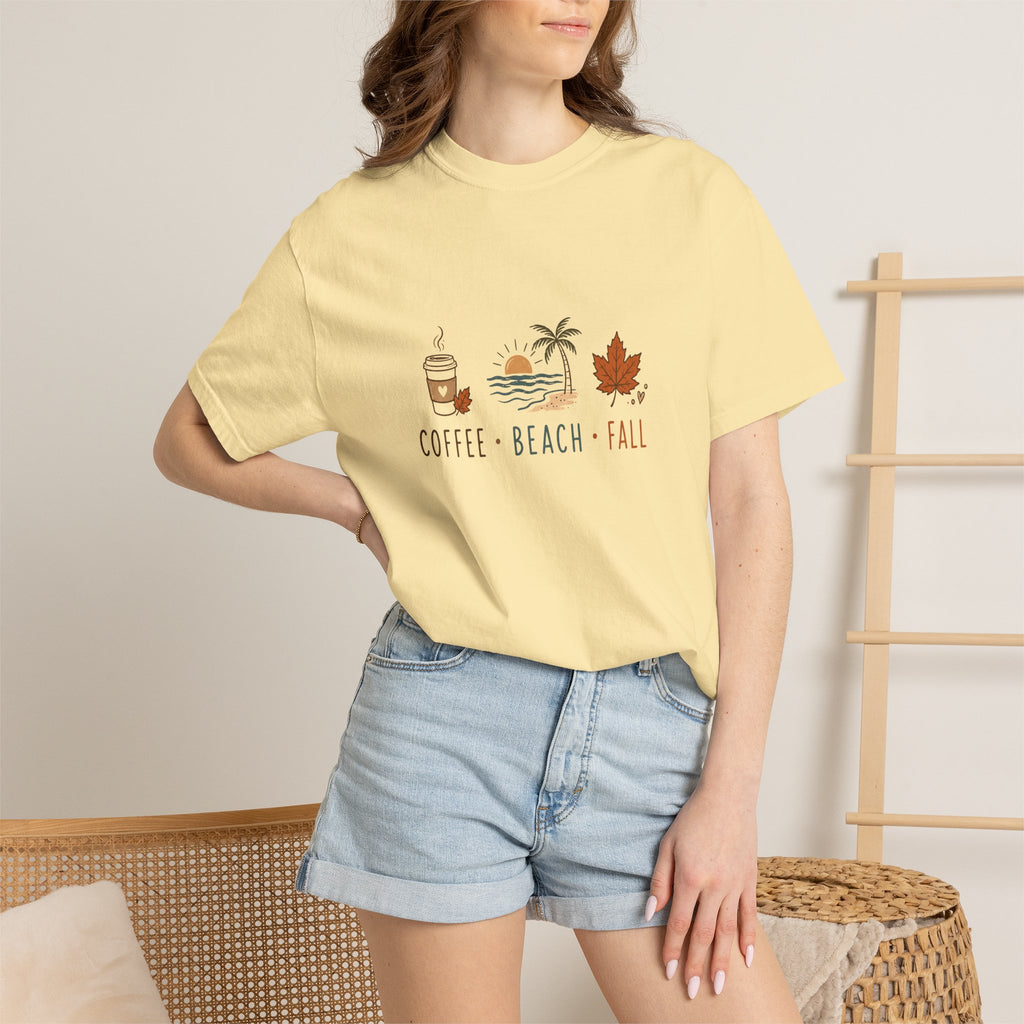 Coffee • Beach • Fall – Comfort Colors® Tee