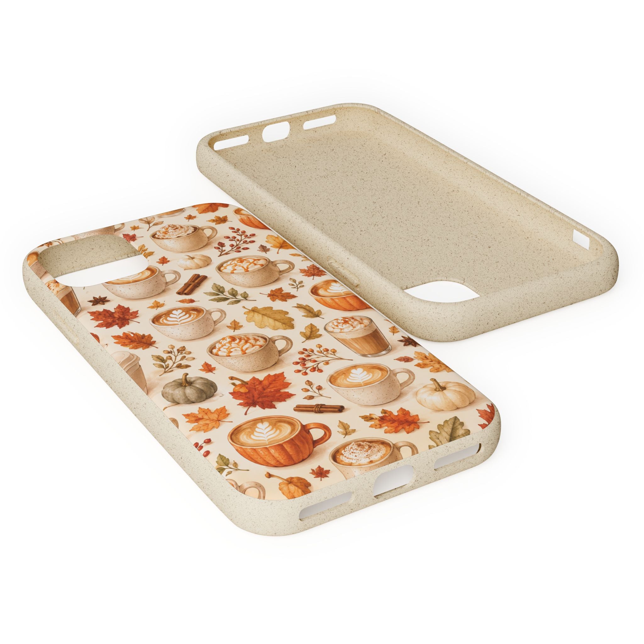 Fall in Love Latte- Eco-Friendly Biodegradable Phone Case
