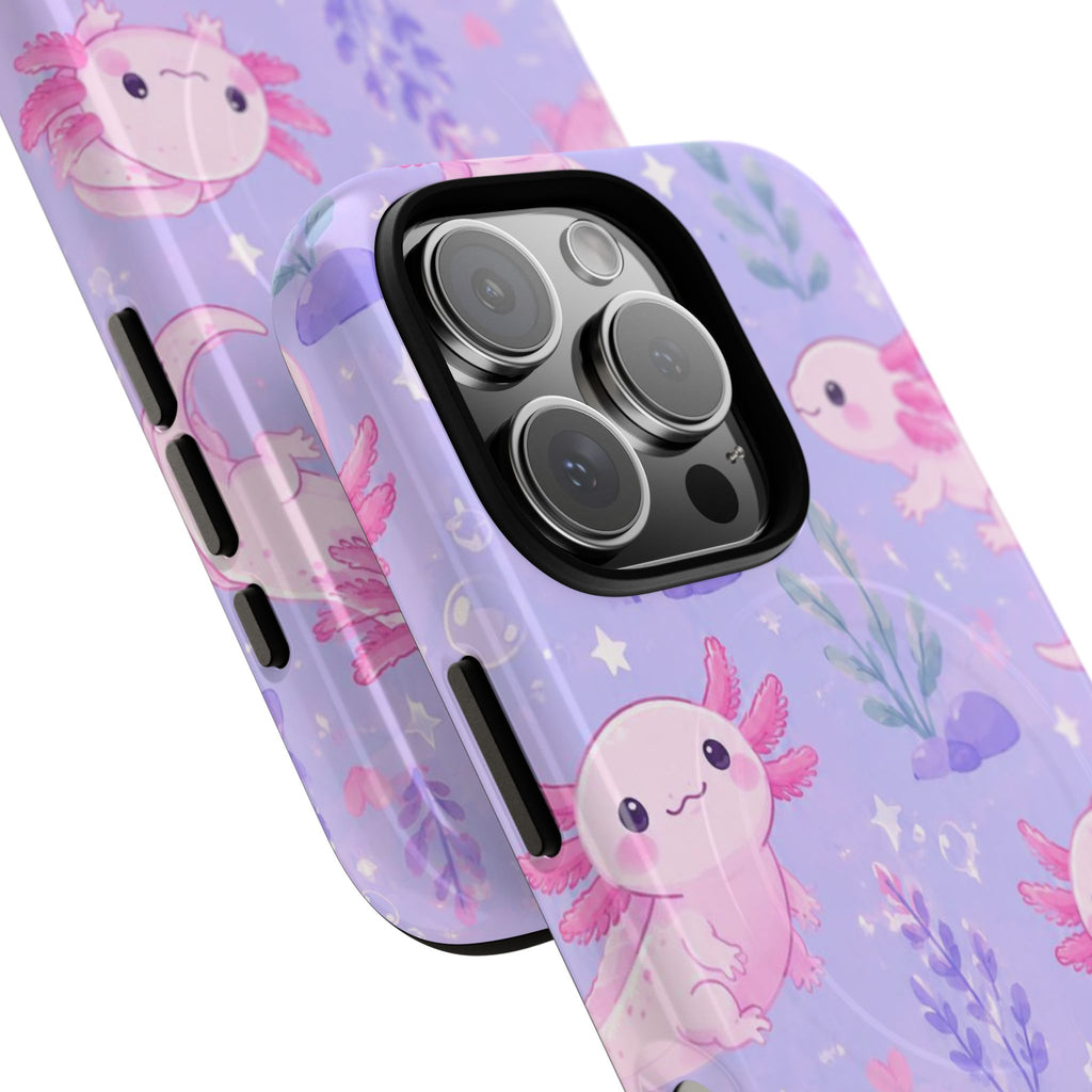 Axolotl Lotta Love -Tough Magnetic Phone Case