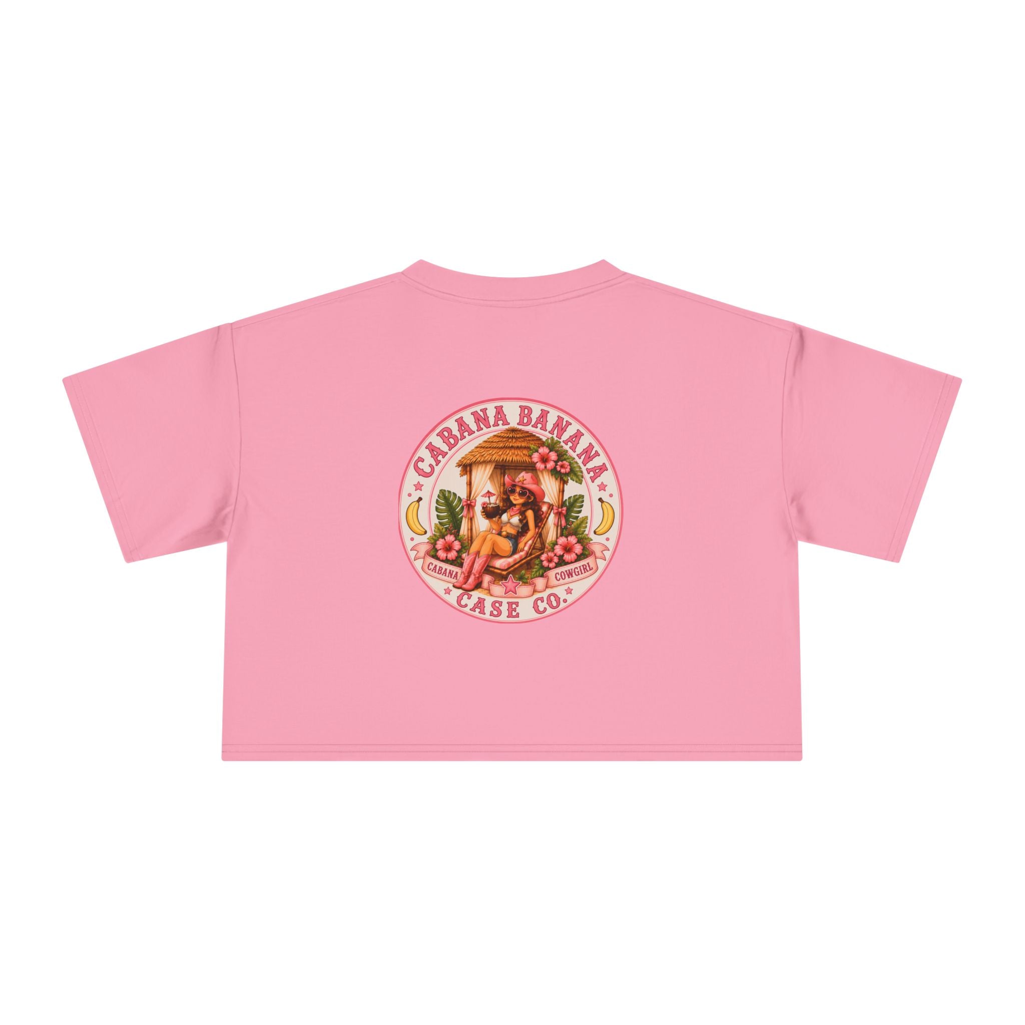 Cabana Cowgirl Crop Tee