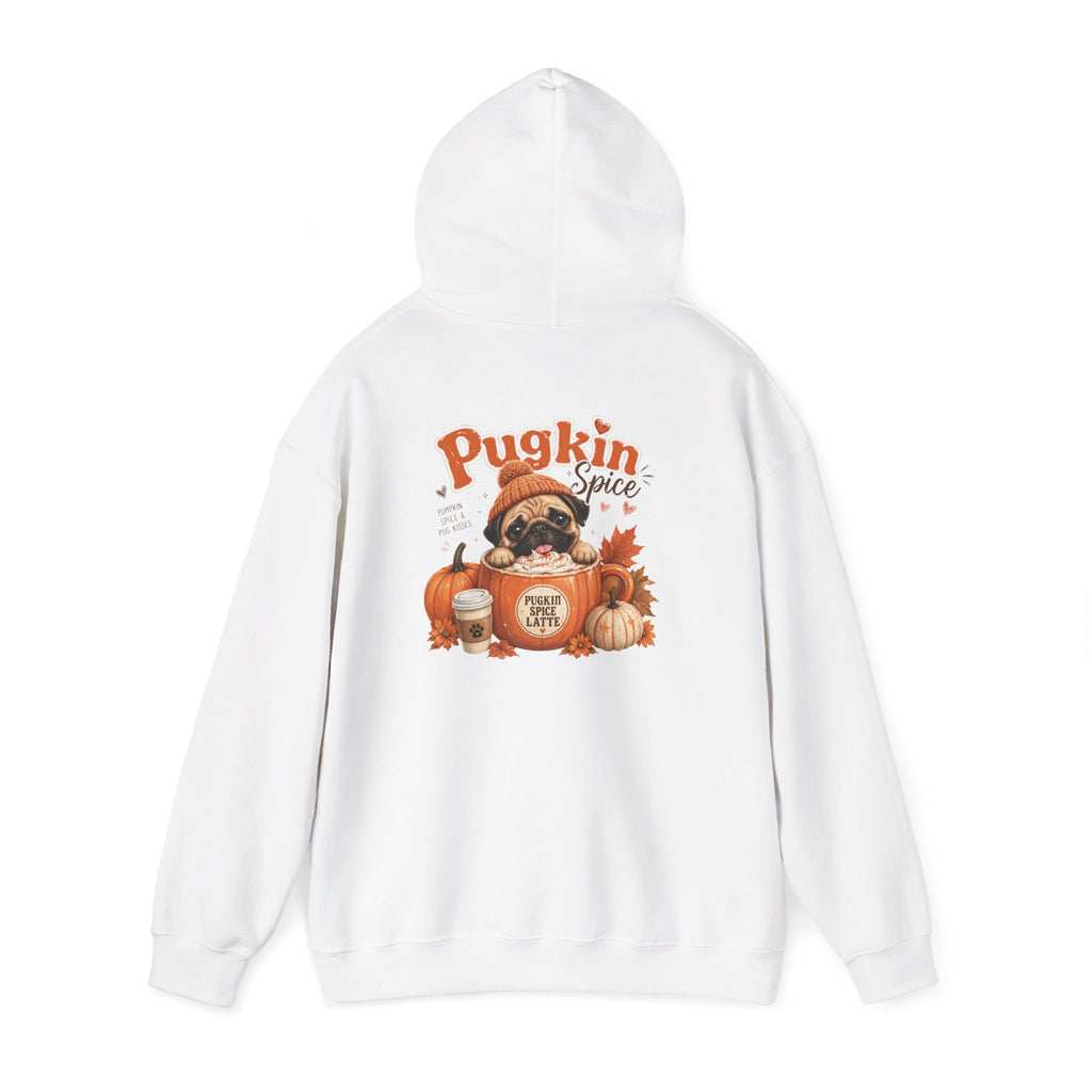 Pumpkin Spice Pug Hoodie — Graphic Sweatshirt