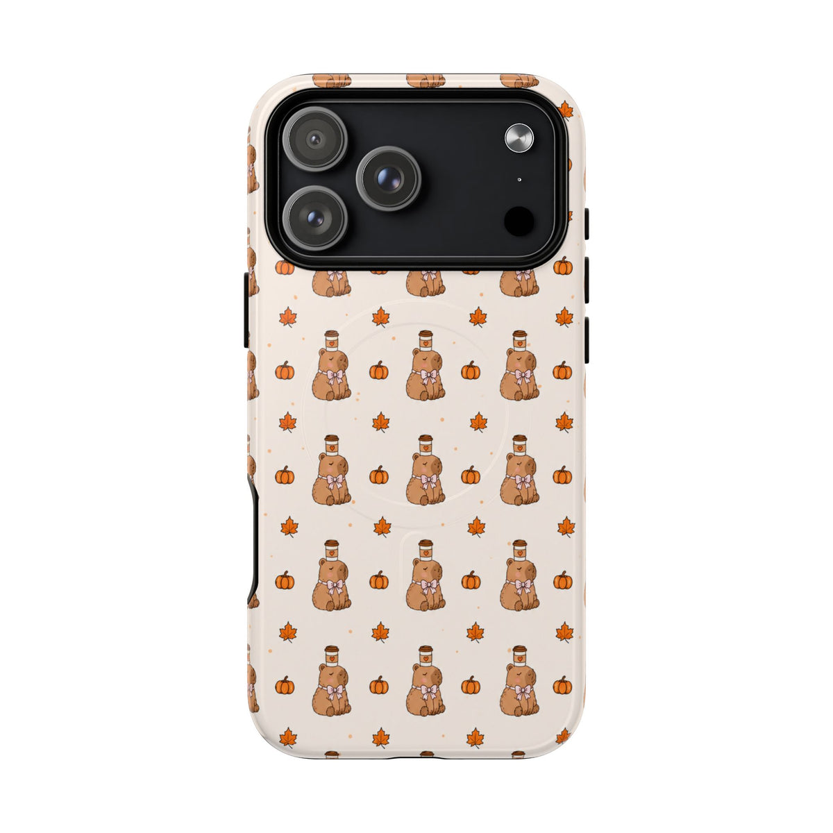 Pumpkin Patch Capy – Tough Magnetic Phone Case