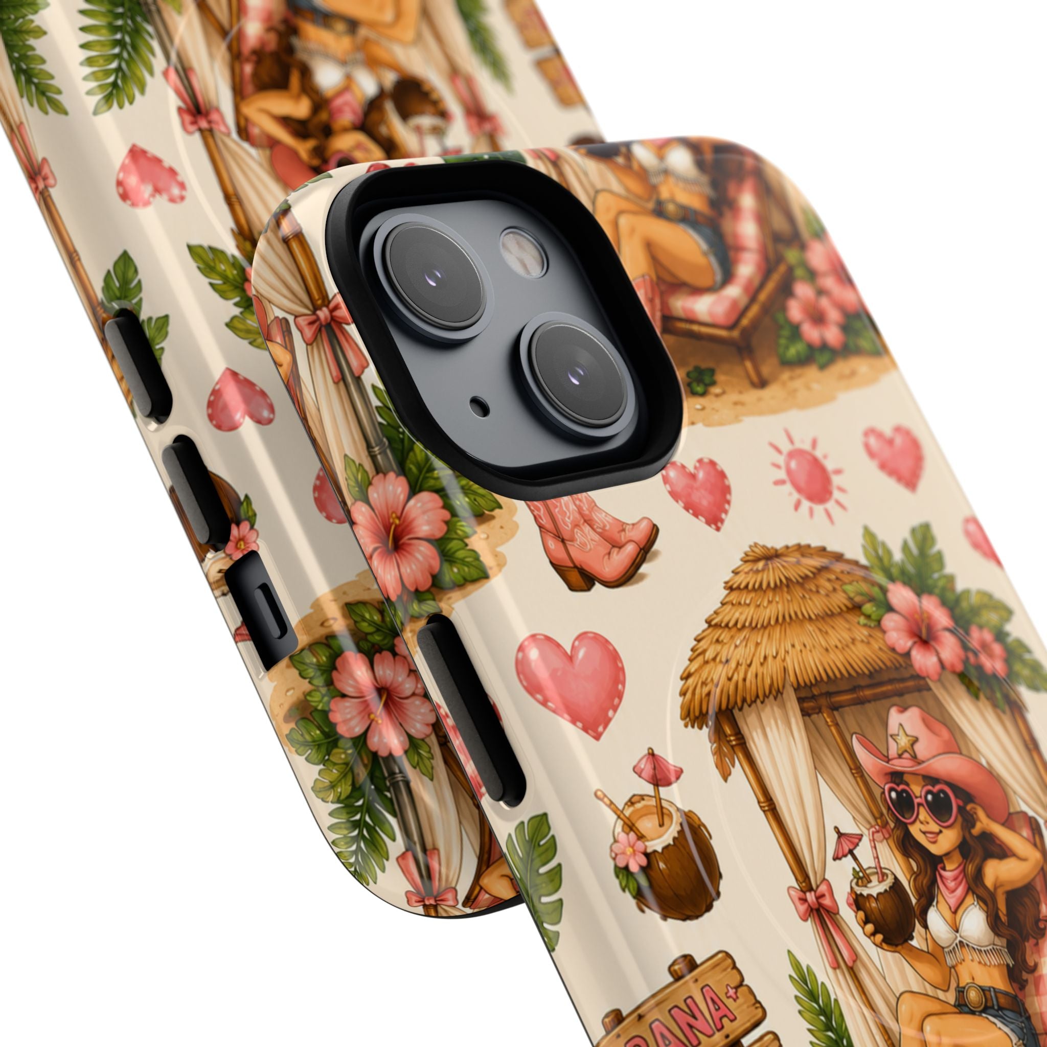 Cabana Cowgirl- Tough Magnetic Phone Case