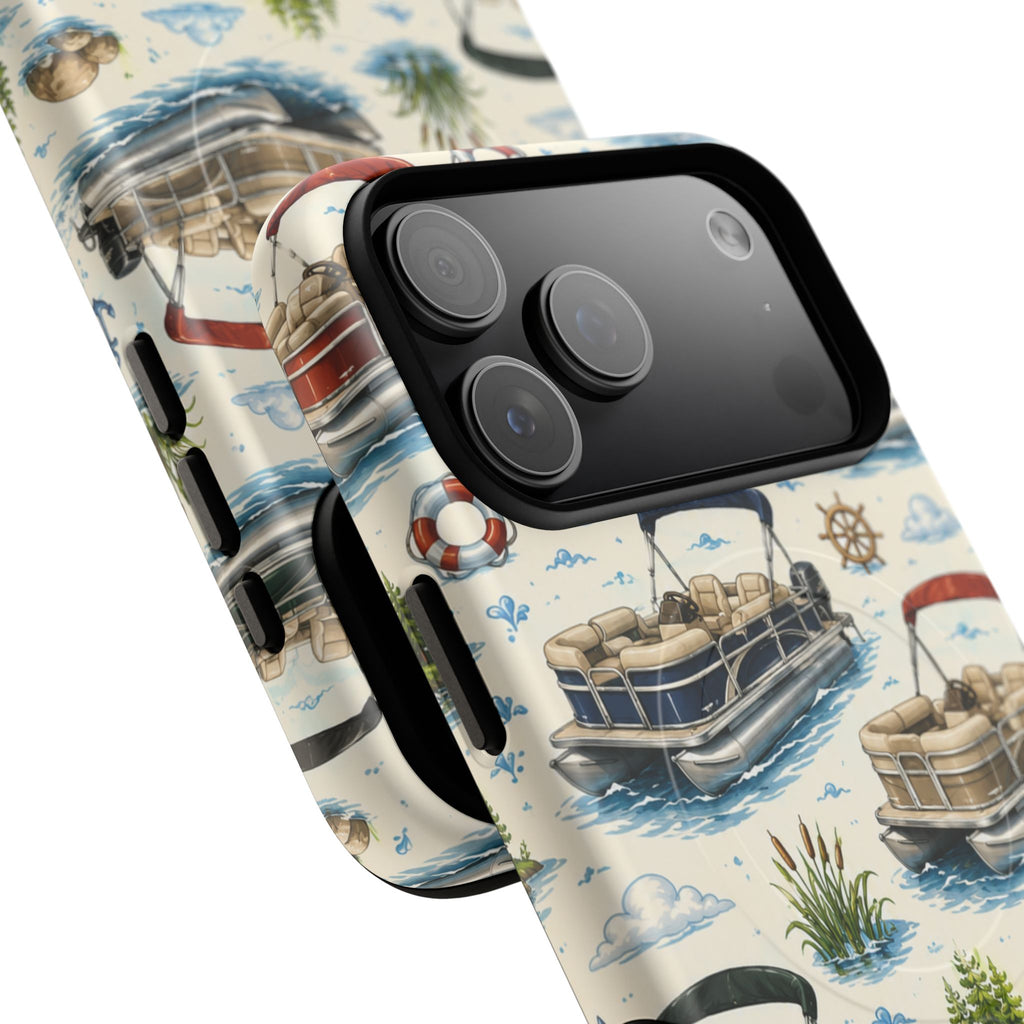 The Pontoon Cabana Club- Tough Magnetic Phone Case