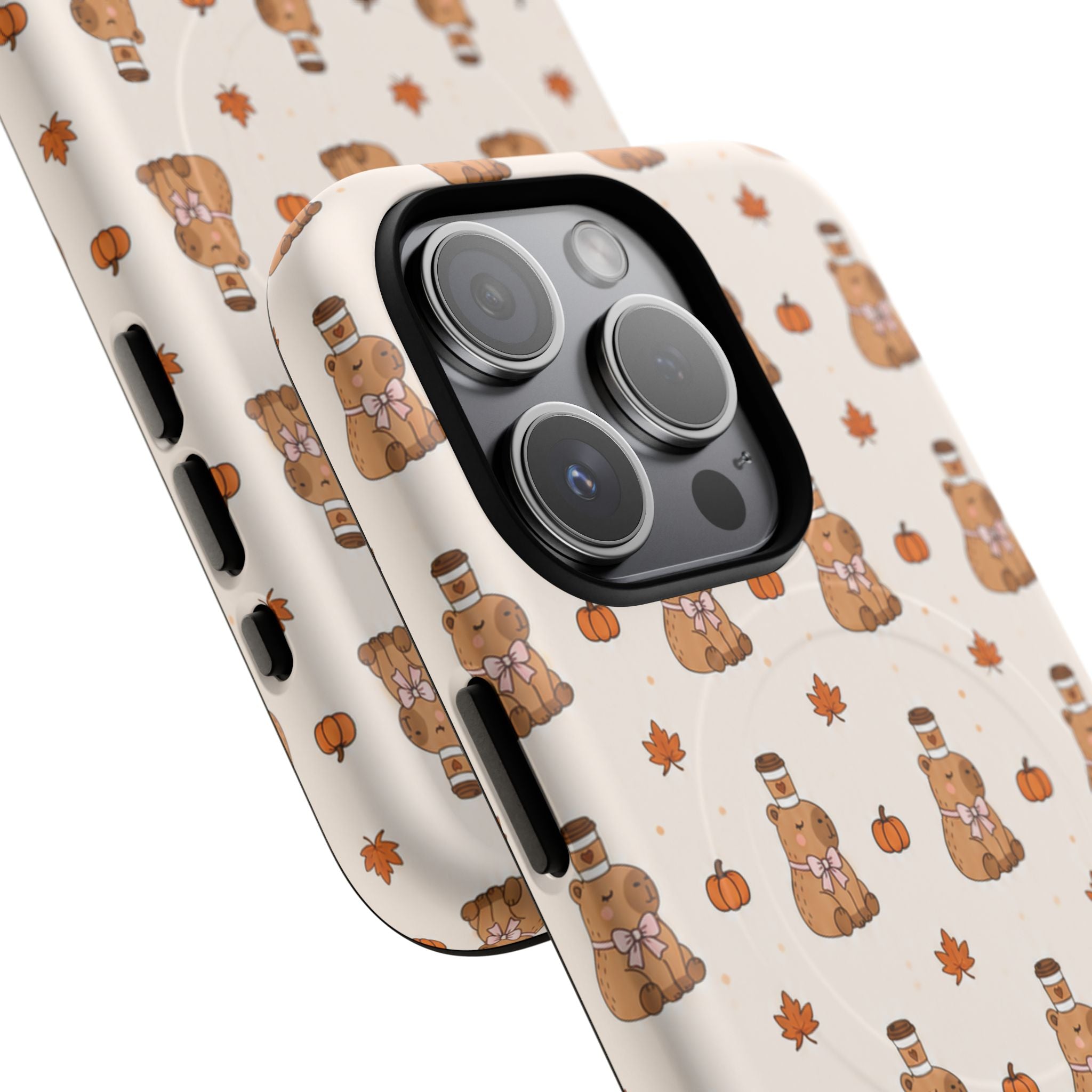 Pumpkin Patch Capy – Tough Magnetic Phone Case