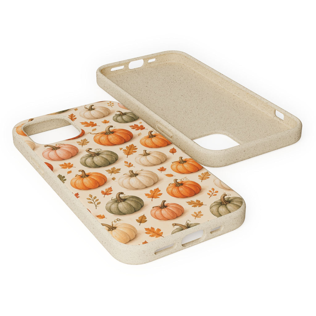 Cabana Pumpkin Patch -Eco-Friendly Biodegradable Phone Case