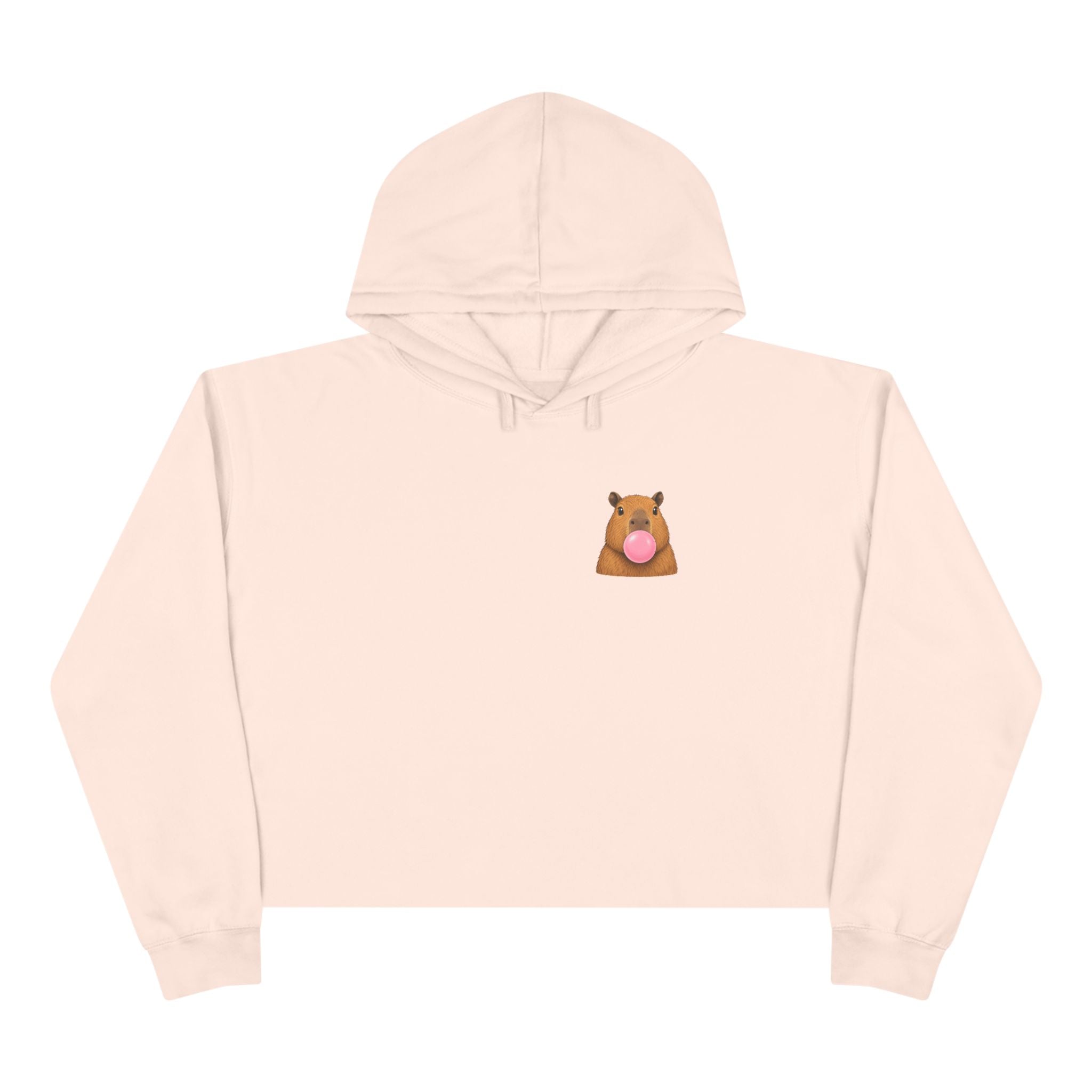 Capy Cabana- Crop Hoodie
