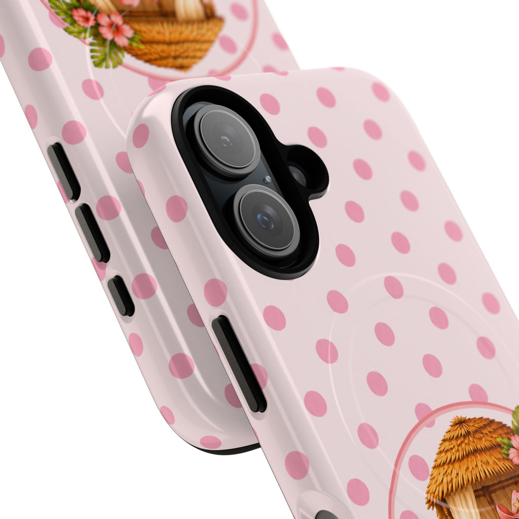 Cabana Cowgirl in Pink-Tough Magnetic Phone Case