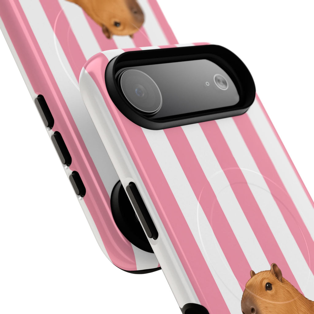 Caby in Cabana Pink- Tough Magnetic Phone Case