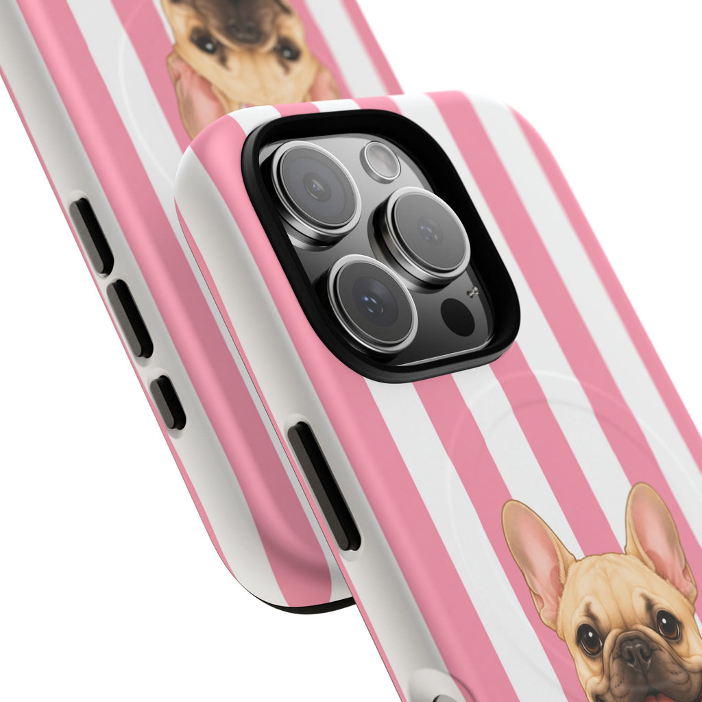 Ooh La La , Cabana Frenchie- Tough Magnetic Phone Case
