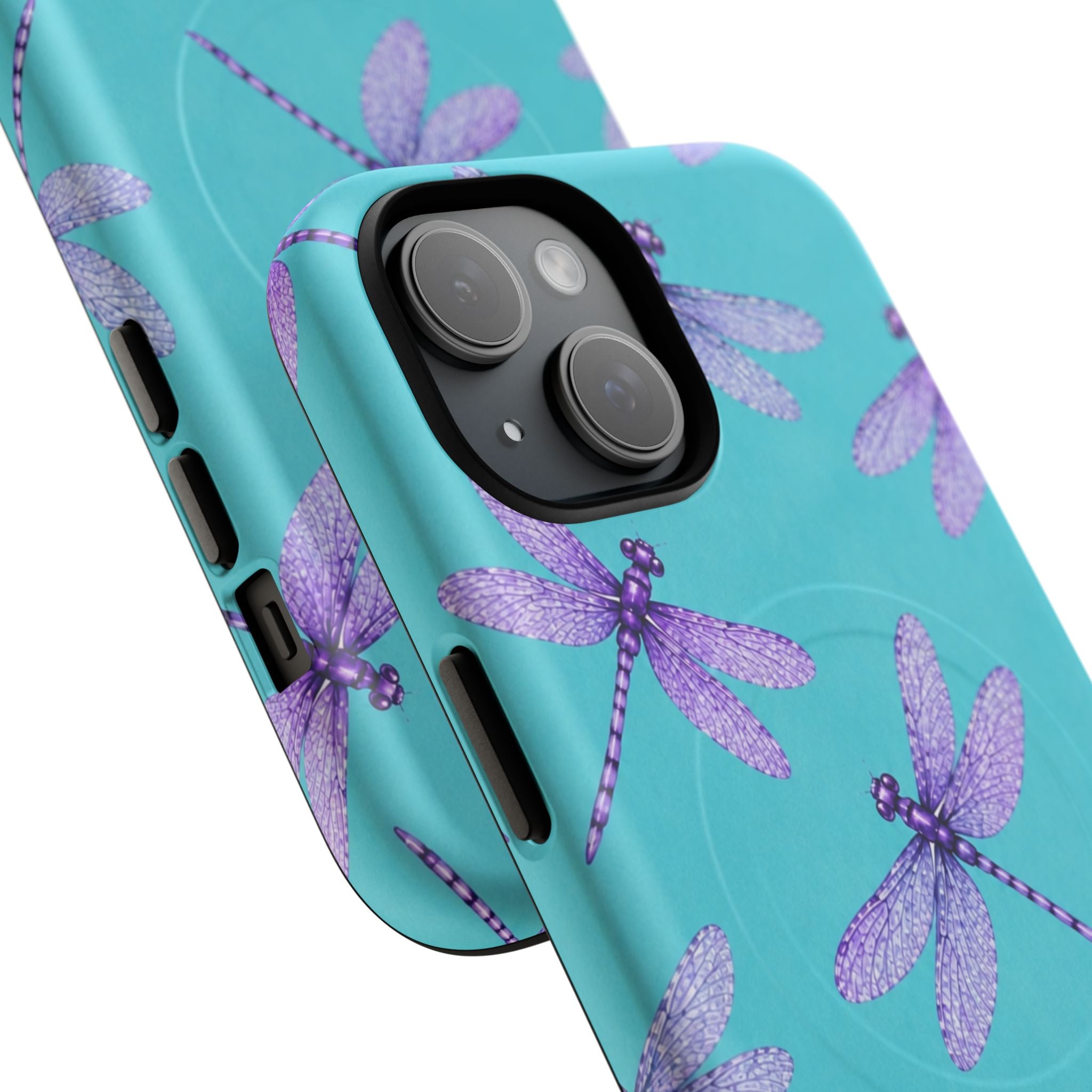 Turquoise Dragonfly Dreams – Tough Magnetic Phone Case