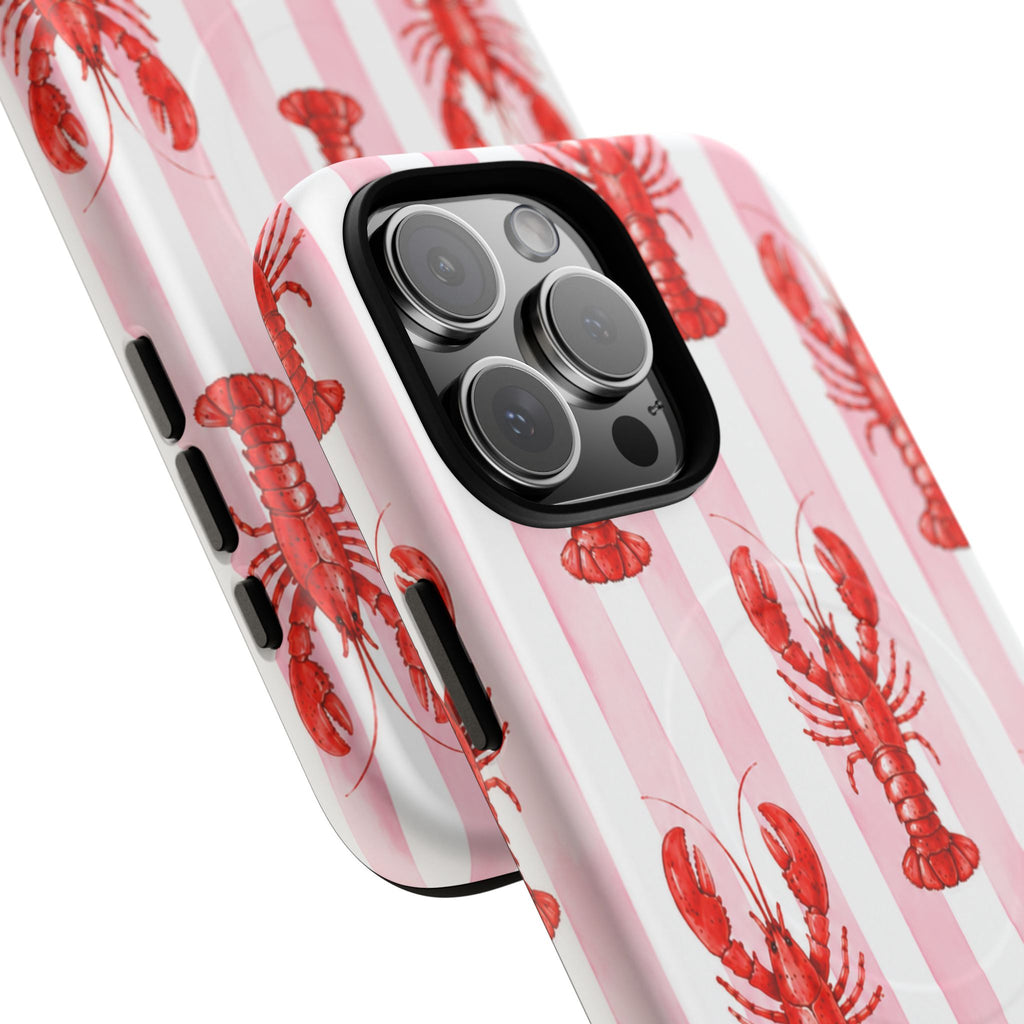 Cabana Claws in Pink- Tough Magnetic Phone Case