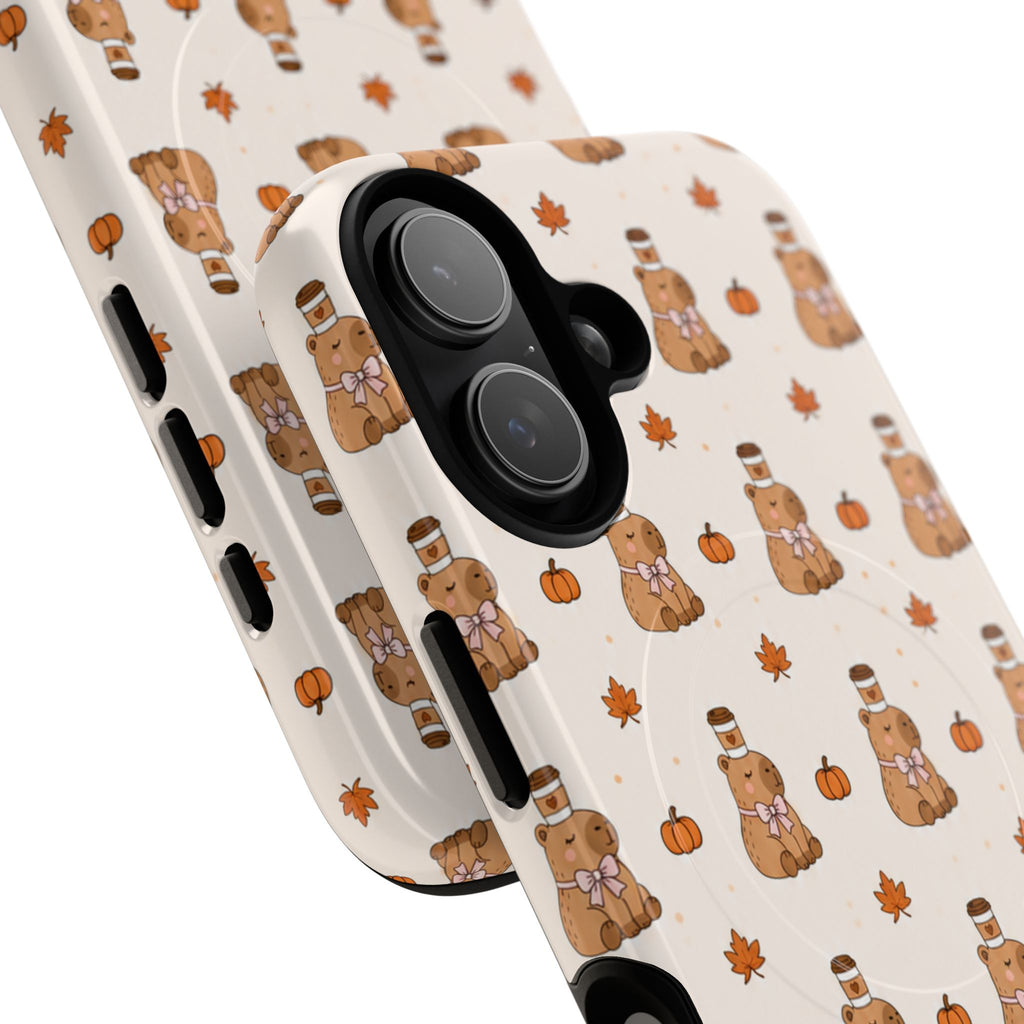 Pumpkin Patch Capy – Tough Magnetic Phone Case