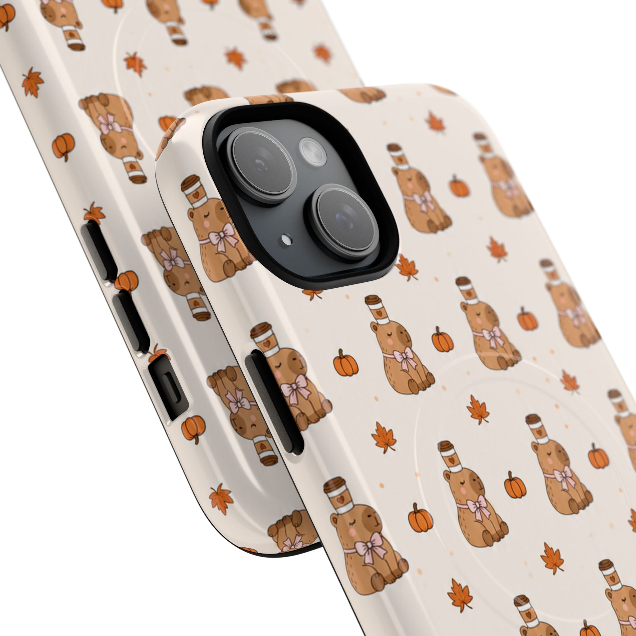 Pumpkin Patch Capy – Tough Magnetic Phone Case