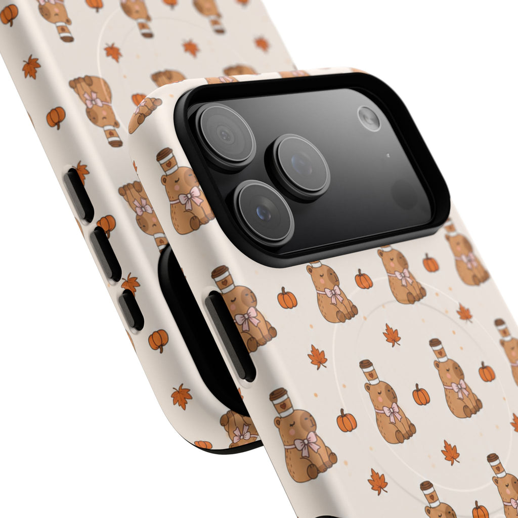 Pumpkin Patch Capy – Tough Magnetic Phone Case