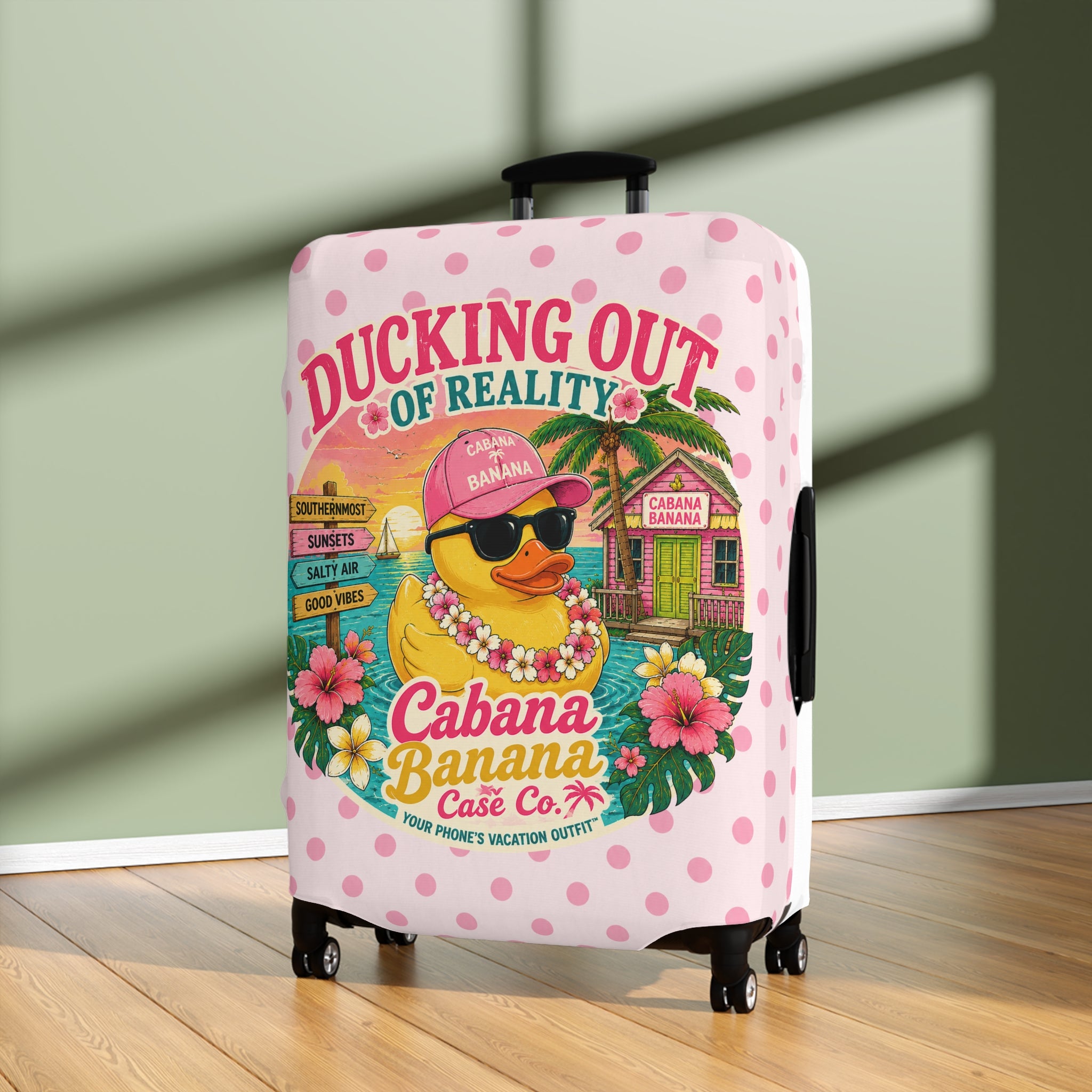 Ducking Out of Reality -Luggage Protector