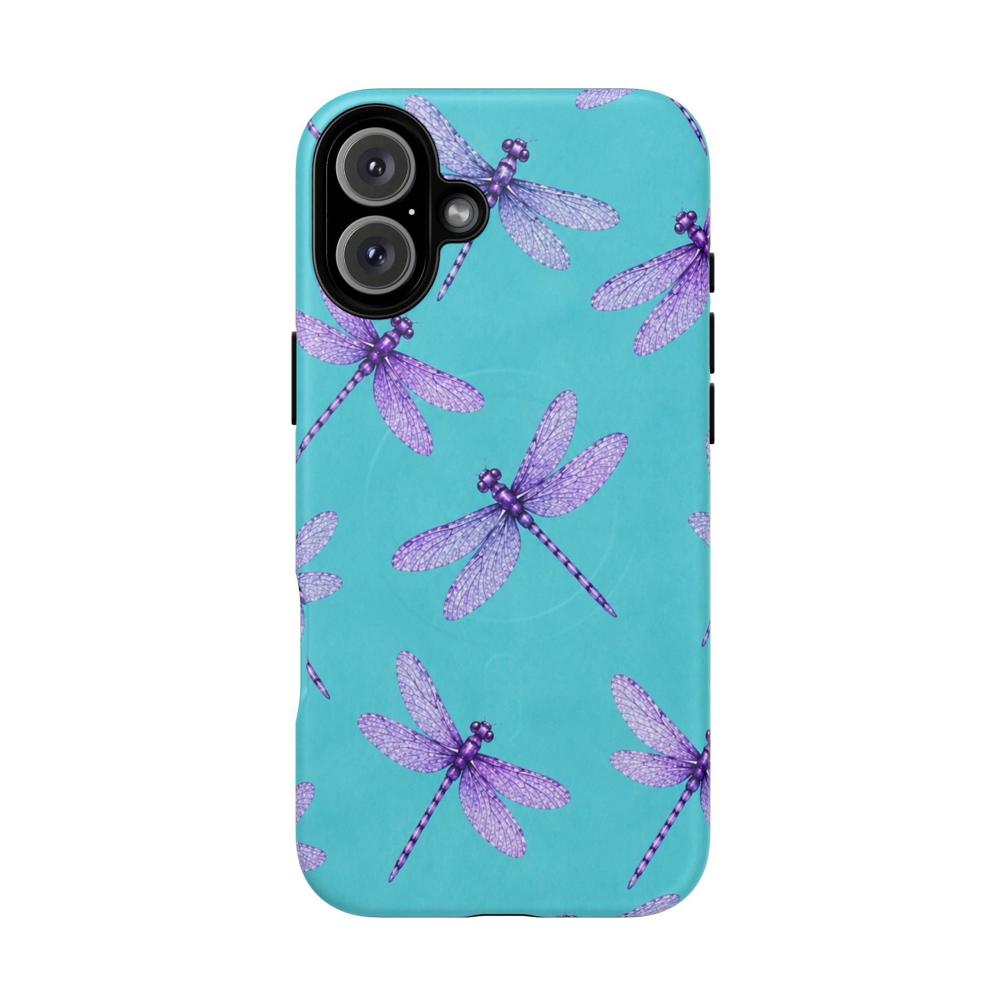 Turquoise Dragonfly Dreams – Tough Magnetic Phone Case